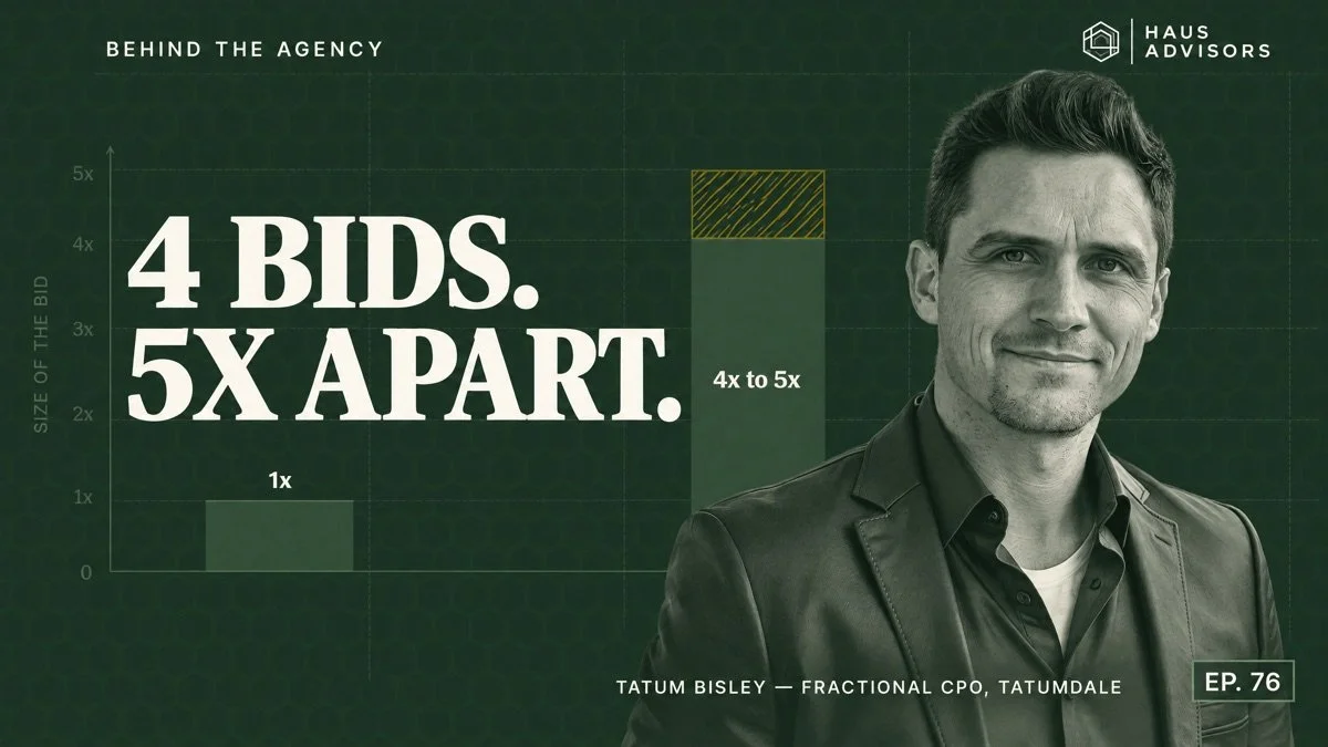 Episode 76: 4 Bids, 5x Apart. He Built It Himself in 3 Months.