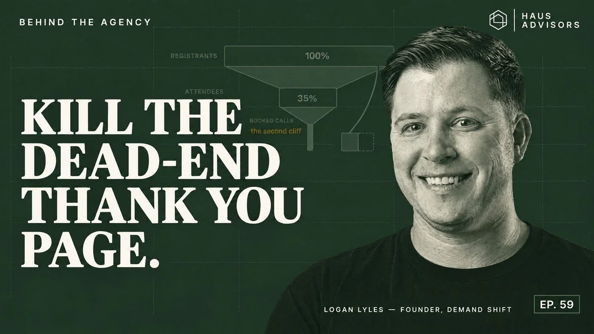 Episode 59: Kill the Dead-End Thank You Page (and 5X Your Webinar Conversions)
