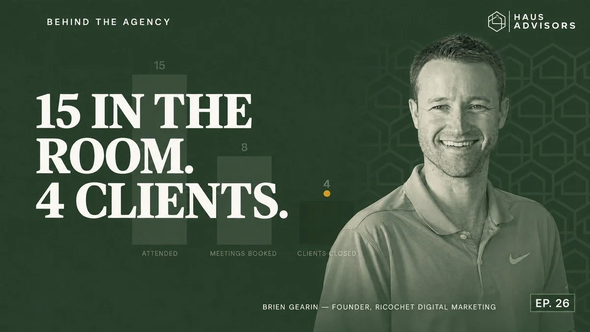 Episode 26: How a Chamber of Commerce Lunch Turned 15 Attendees Into 4 Clients