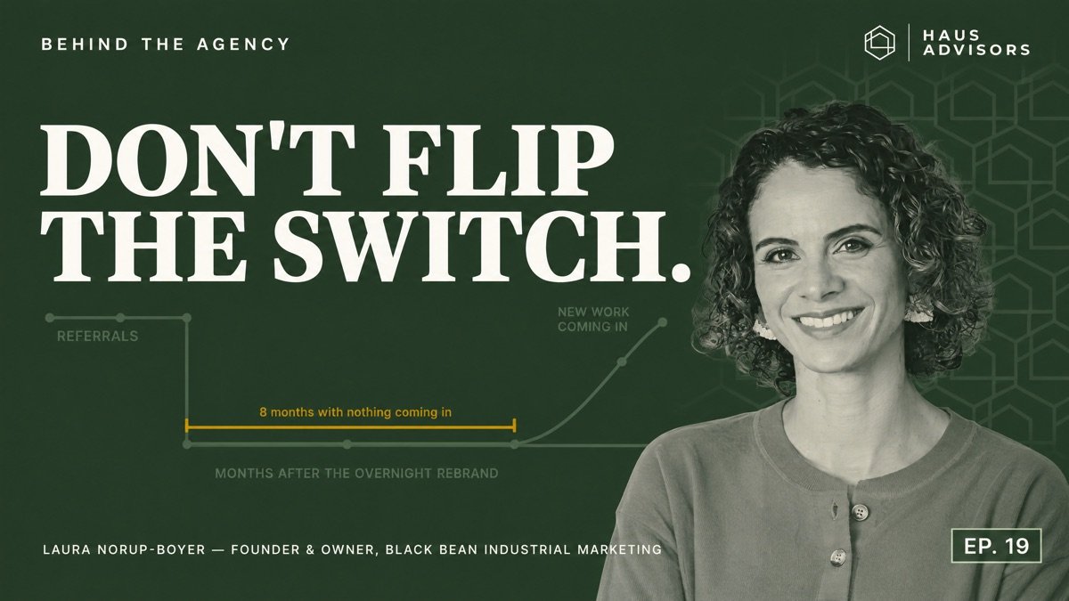 Episode 19: How One Agency Nearly Killed Its Referral Engine by Rebranding Overnight