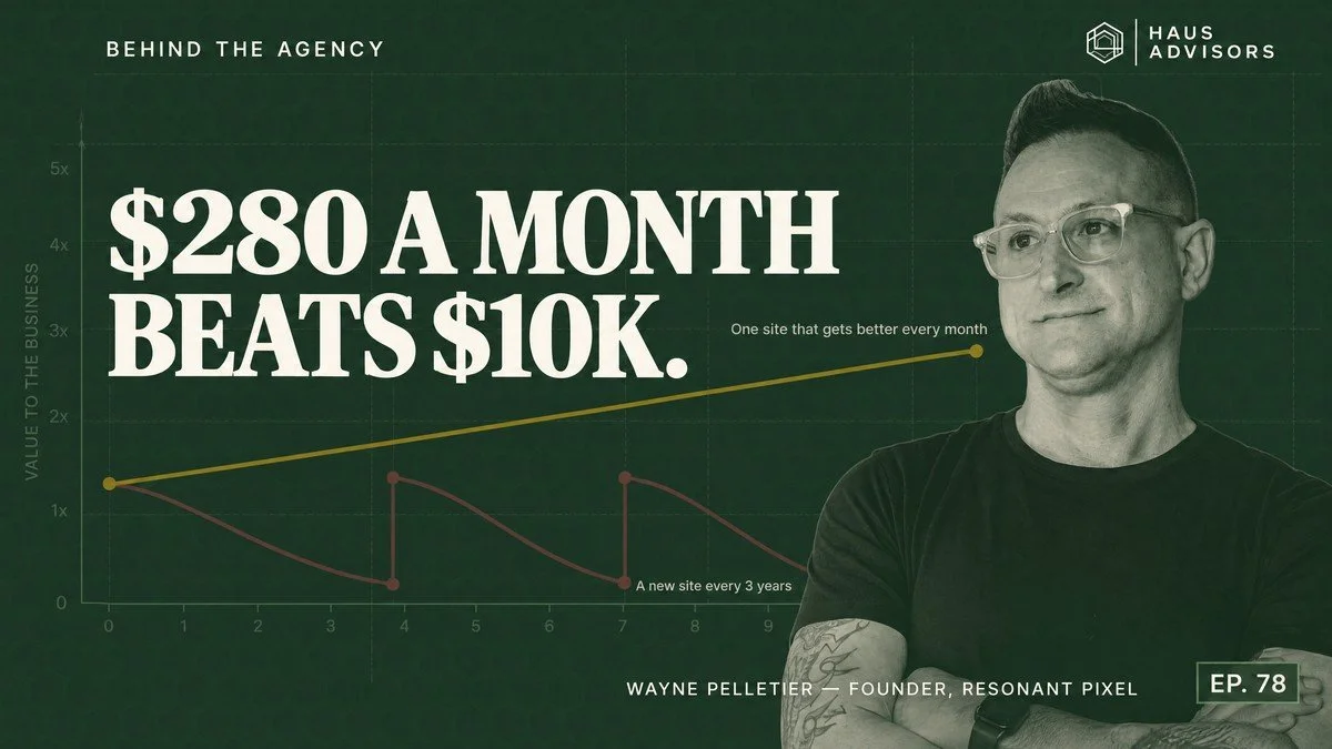 Episode 78: $280 a Month Beats a $10K Website (Here's the Math)