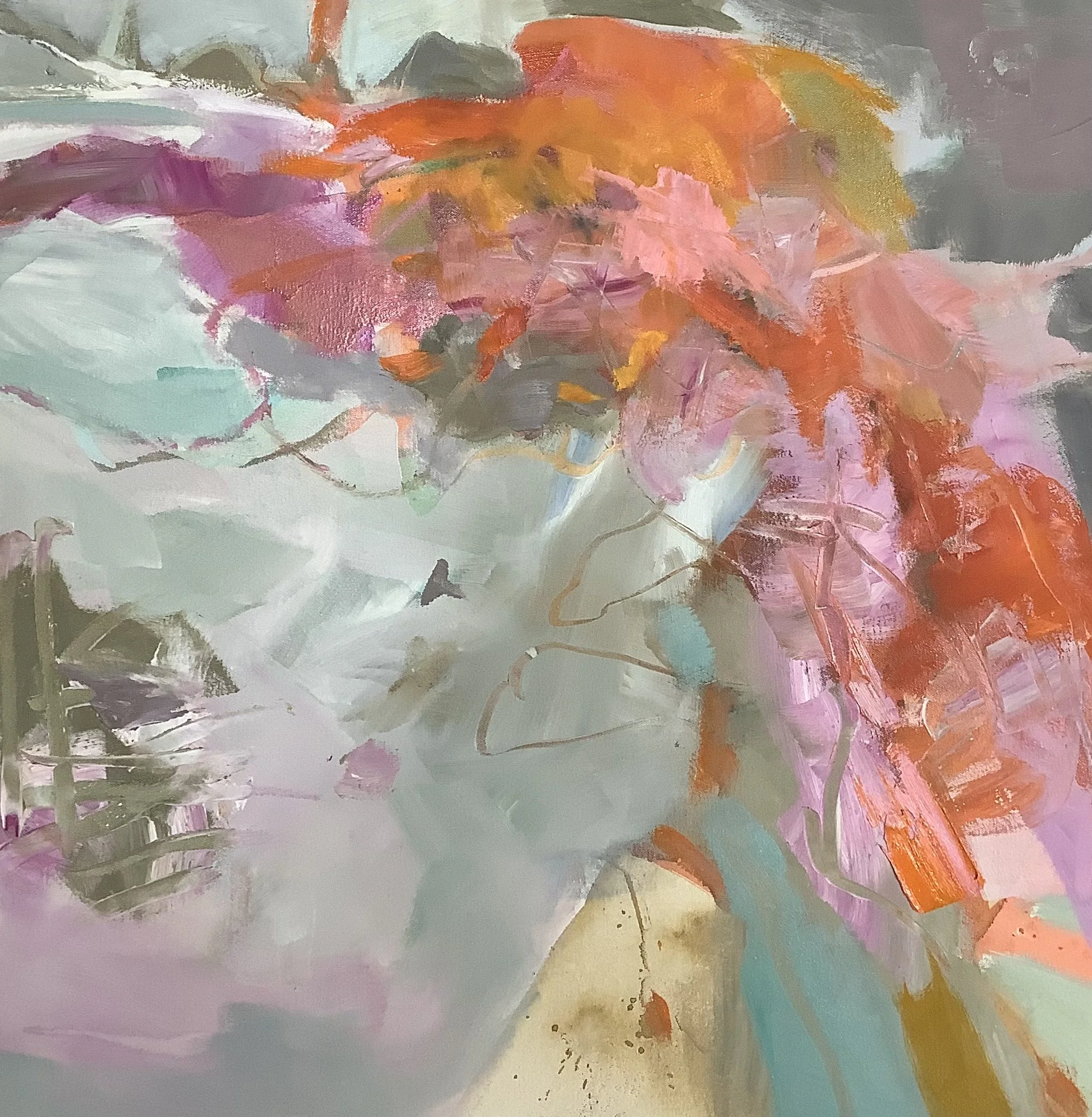 Tangled Light, 42 x 42