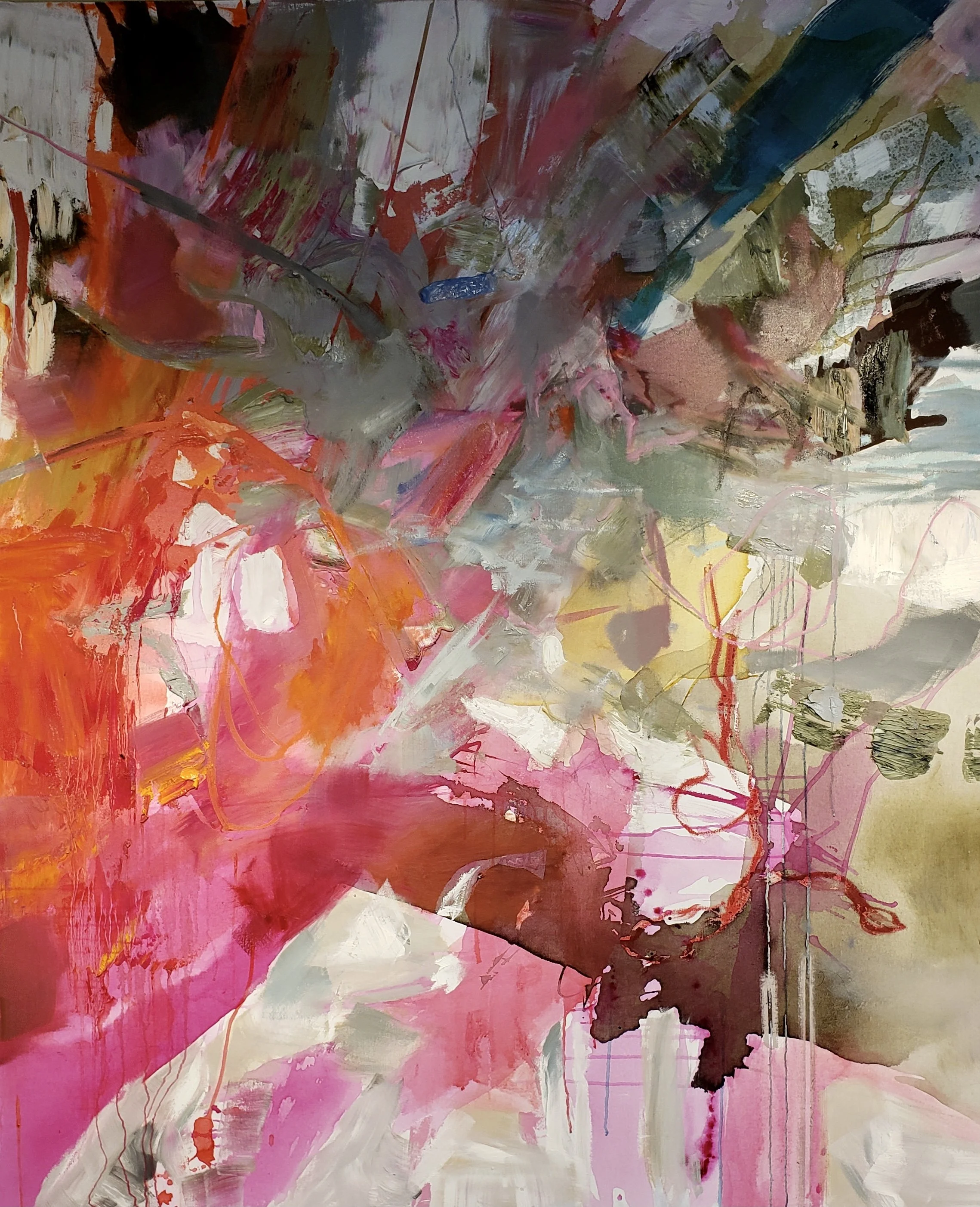 Shadows Whisper Secrets, 72 x 60