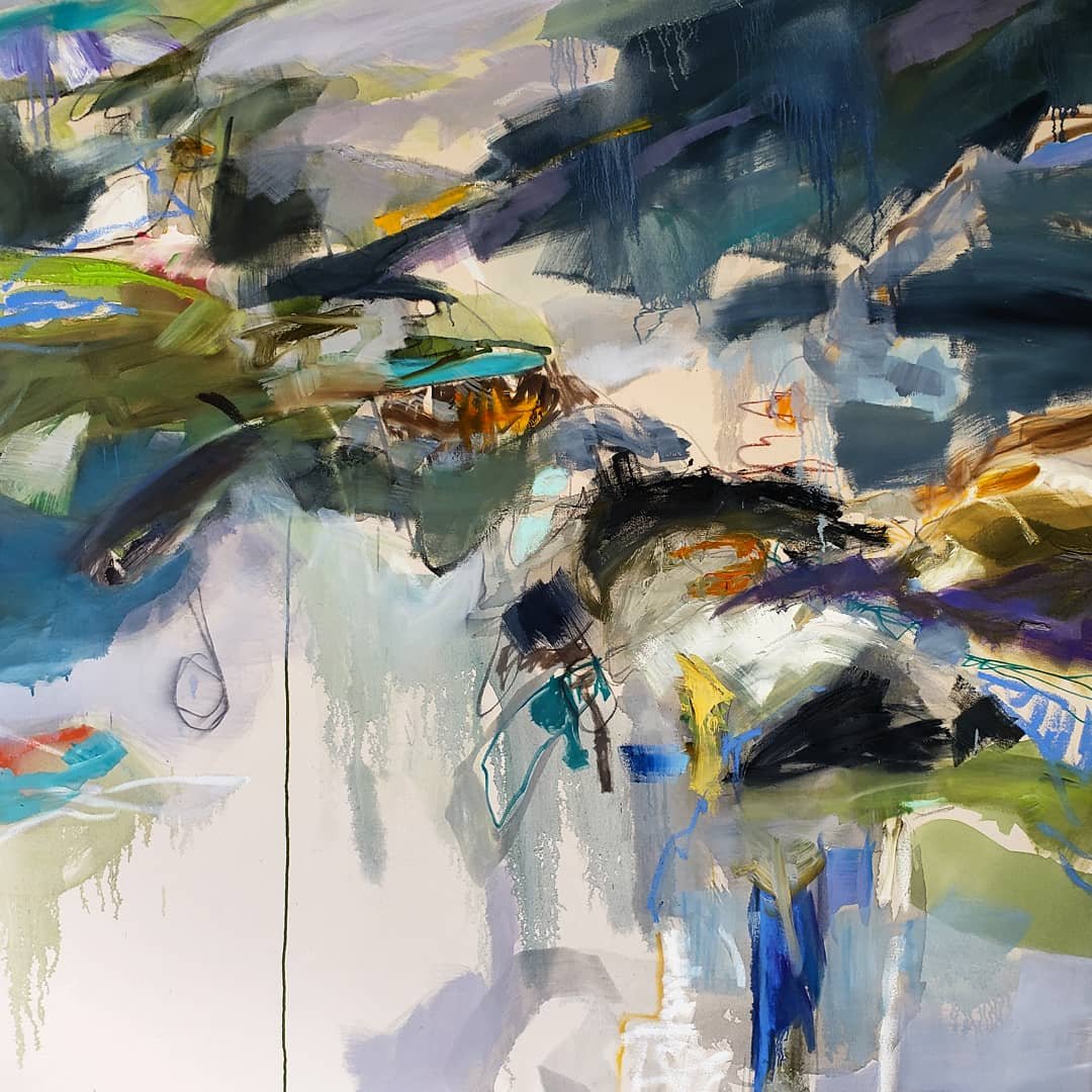 Earthly Vibrations, 60 x 60