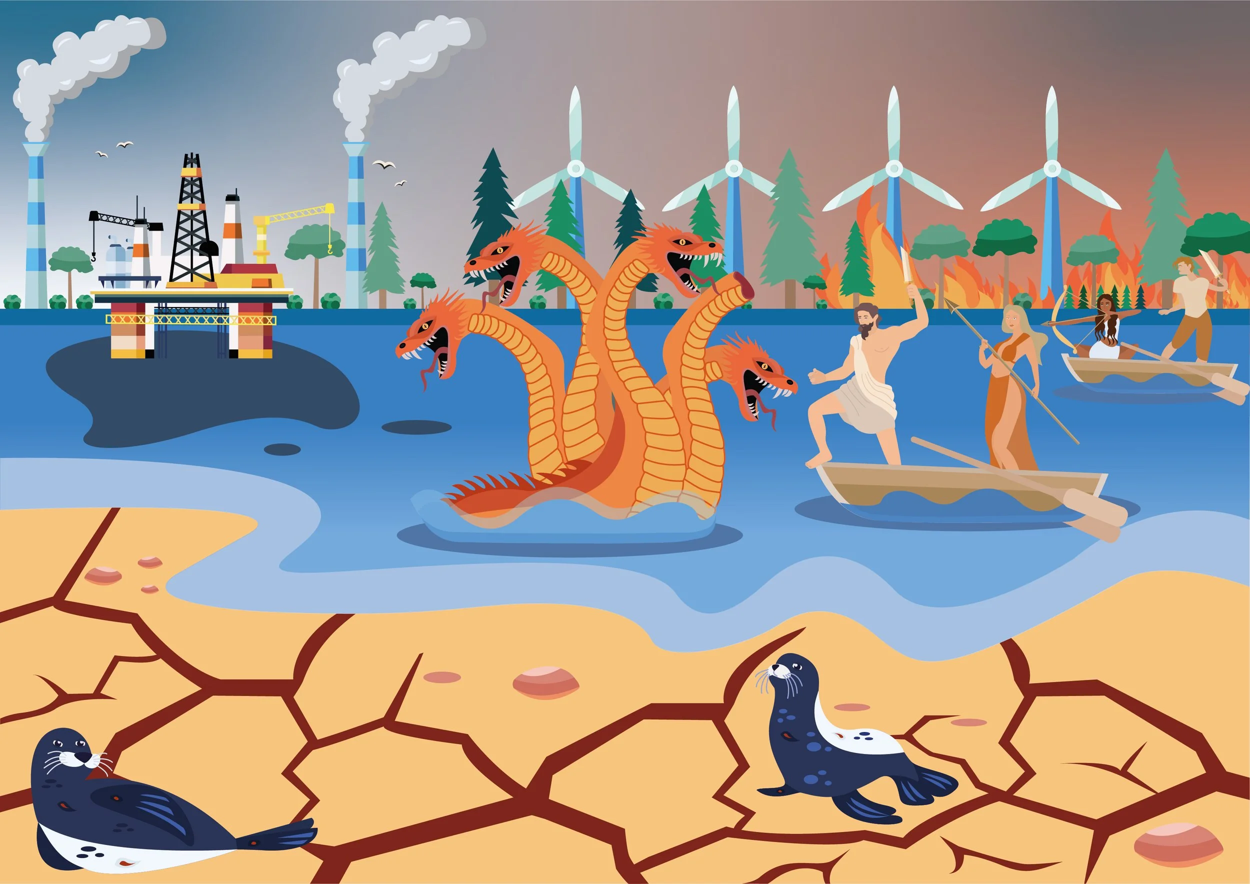 Energy sacrifice zones