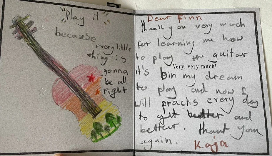 End of term cards
