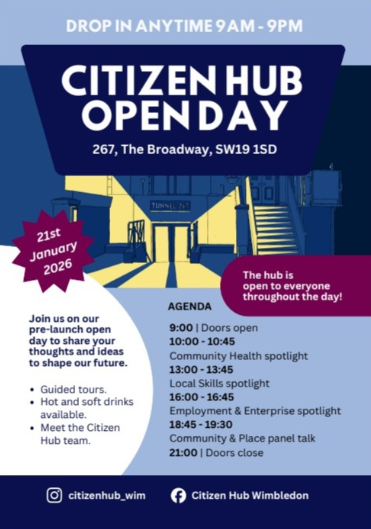 Citizen Hub open day - Wimbledon