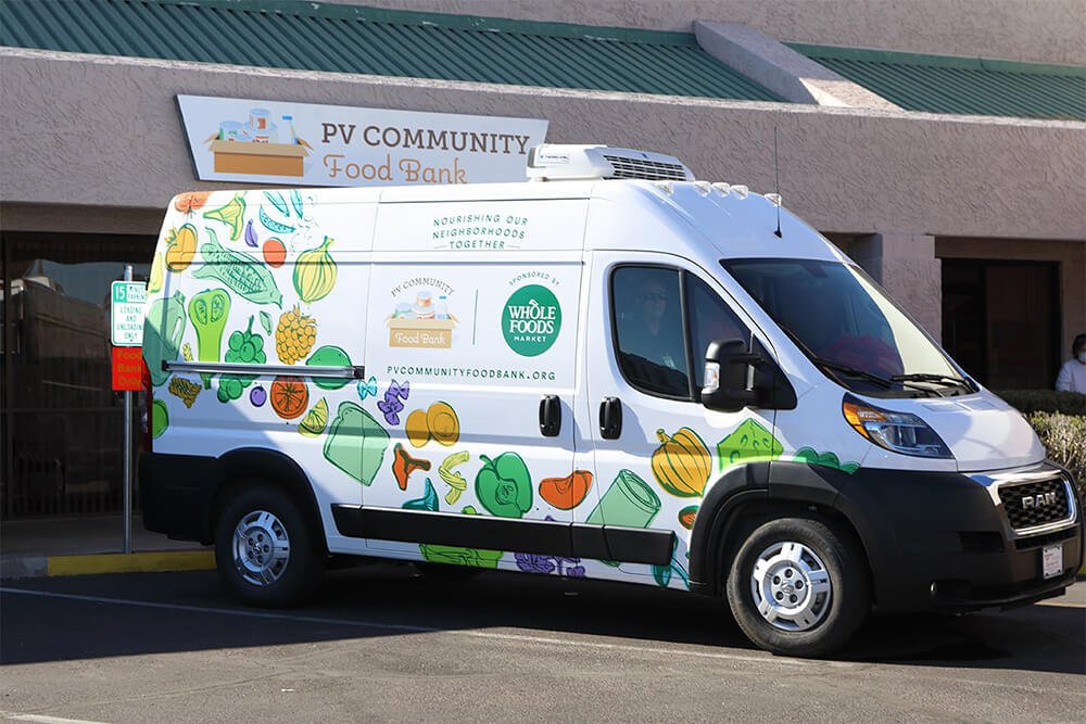Whole Foods Market Donates Van to PV Community Food Bank - 6