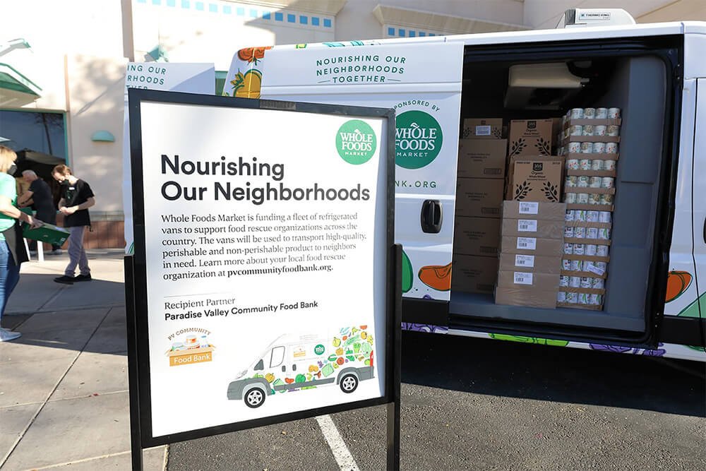 Whole Foods Market Donates Van to PV Community Food Bank - 1