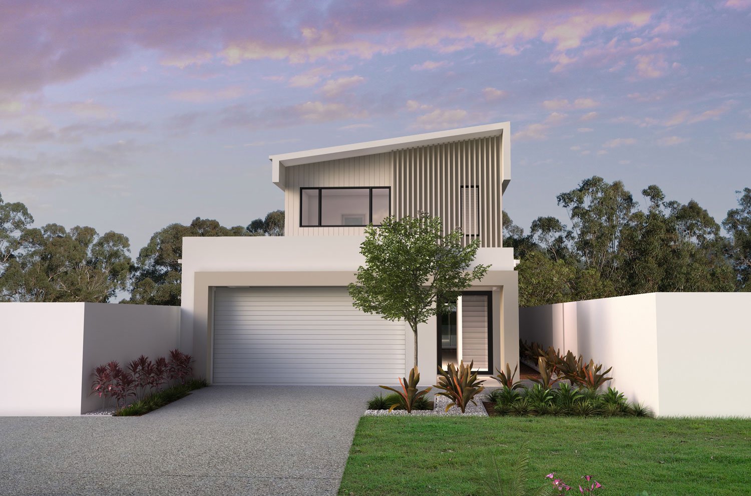 Urban Facade in Dawn Colour Scheme