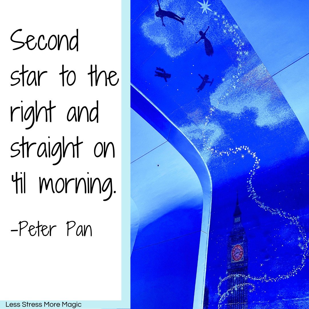 &quot;Second star to the right and straight on til morning!&quot;

If you have never seen the Peter Pan mosaic at the Riviera Skyliner Station, then you are missing out. This area is beautiful during the daytime, but it becomes even more magical at n