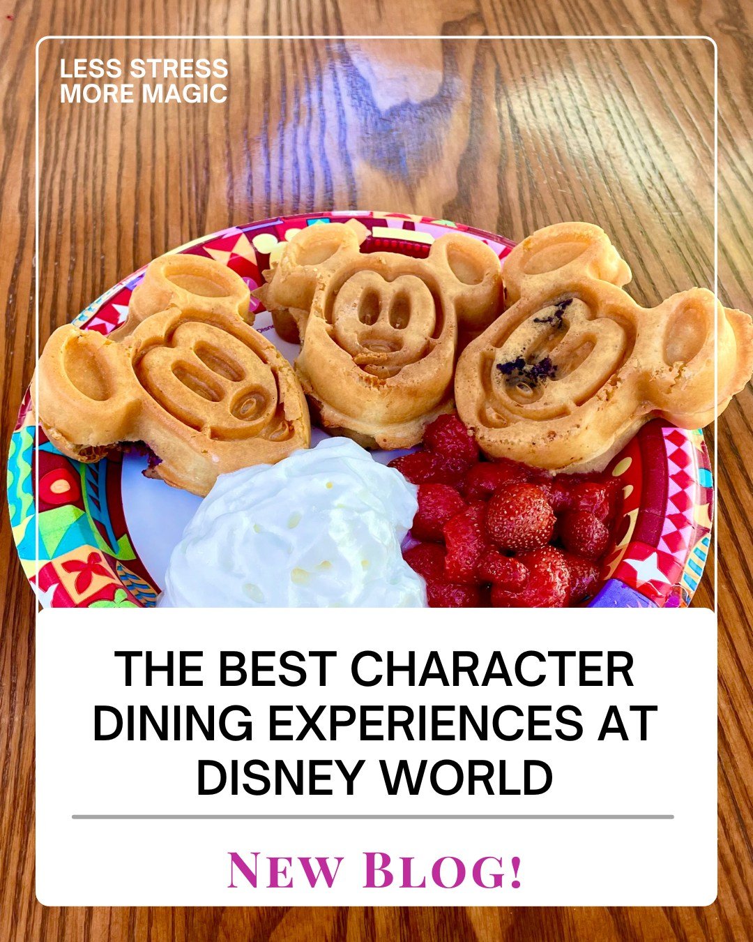 💫 Looking for a Disney dining experience the whole family will love? I&rsquo;ve got you covered! 

My latest blog post shares the BEST character dining spots at Disney World &ndash; think smiles, selfies, and magical moments at every meal. 🍽️✨

Don