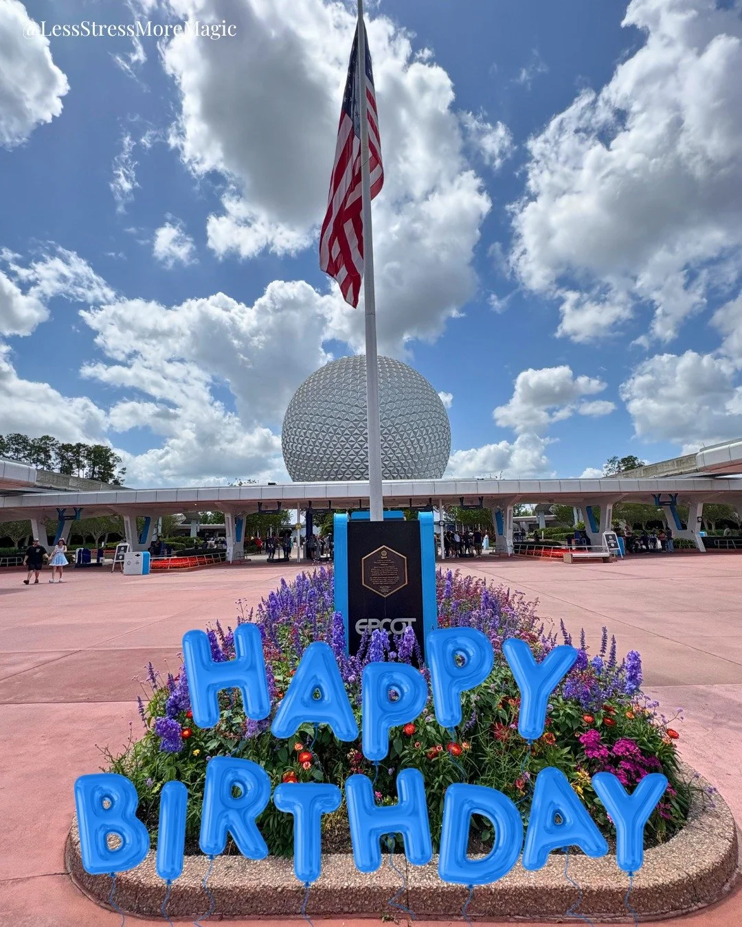 ✨🎉 Happy Birthday, EPCOT! 🎉✨

Since opening day in 1982, EPCOT has been the park that always feels like home to me. 💙 

From walking under Spaceship Earth to snacking around the world, it&rsquo;s where I slow down, soak in the magic, and make some