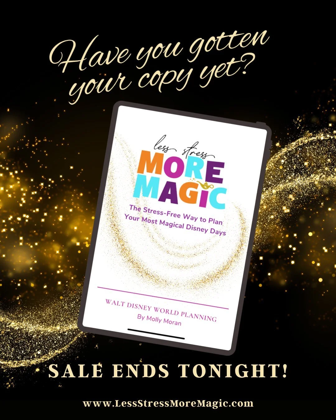 🎉 LAST CALL, FRIENDS!

If you&rsquo;ve been meaning to grab your copy of my Less Stress More Magic Planning Guide, now&rsquo;s the perfect moment to jump in!

It&rsquo;s normally $34, but through tonight only, you can plan your Disney World trip the