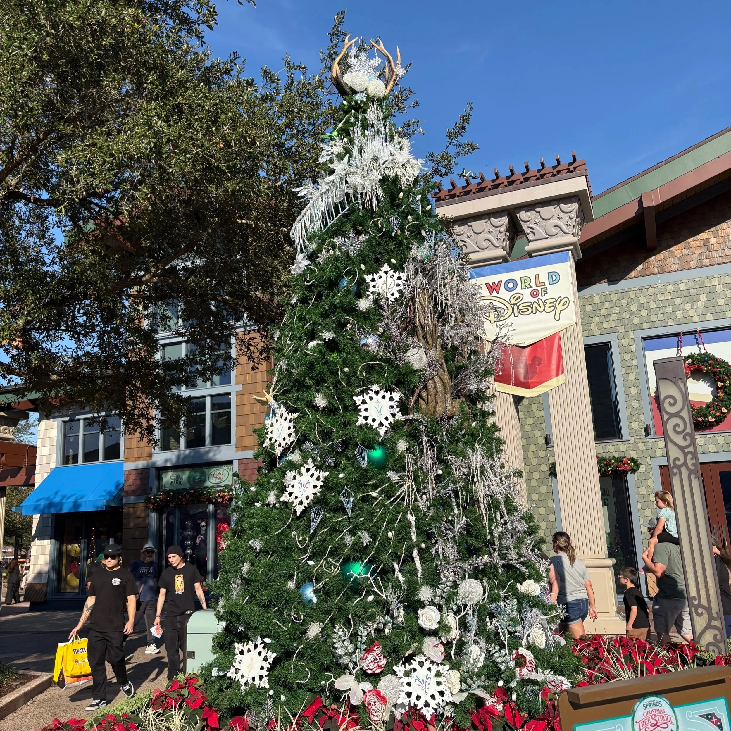 Disney Springs Christmas Tree Stroll