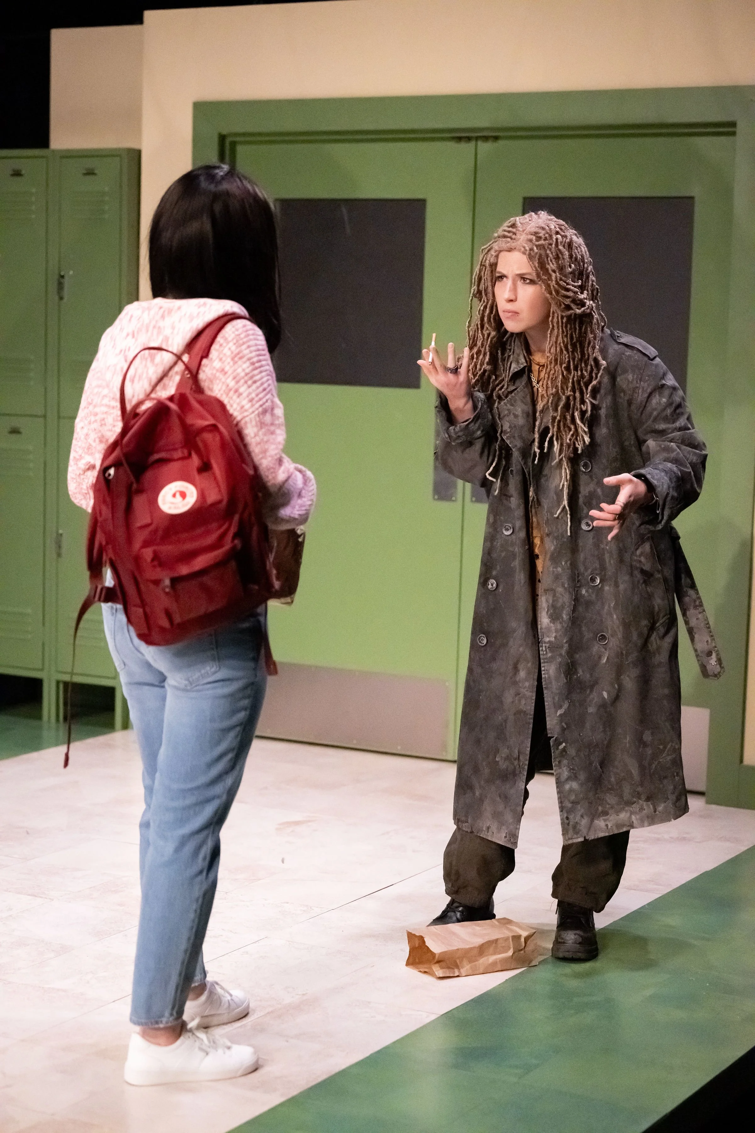 Weathered trench coat. "Hope Springs" (Amherst College, '23)