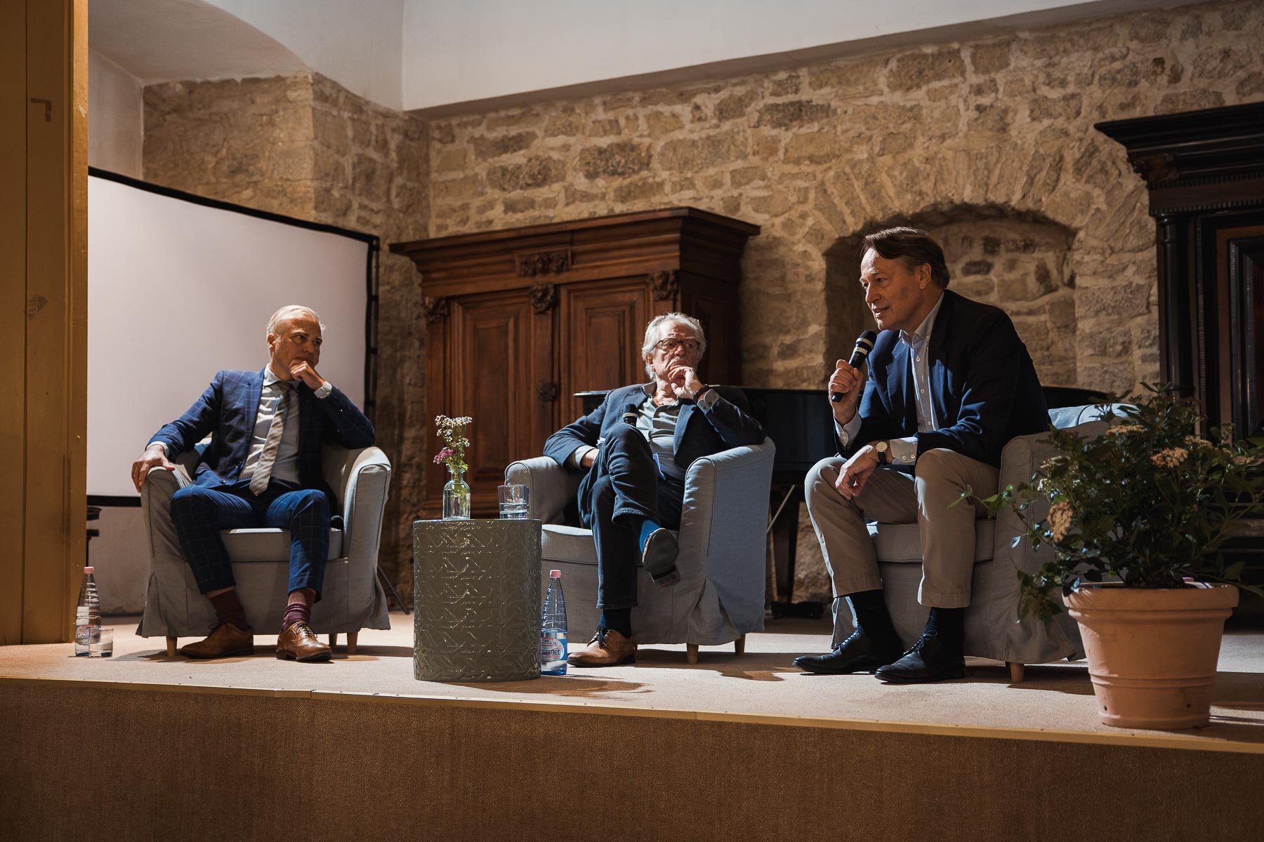Podiumsgespräch „Die politische Mitte“ im Festsaal
