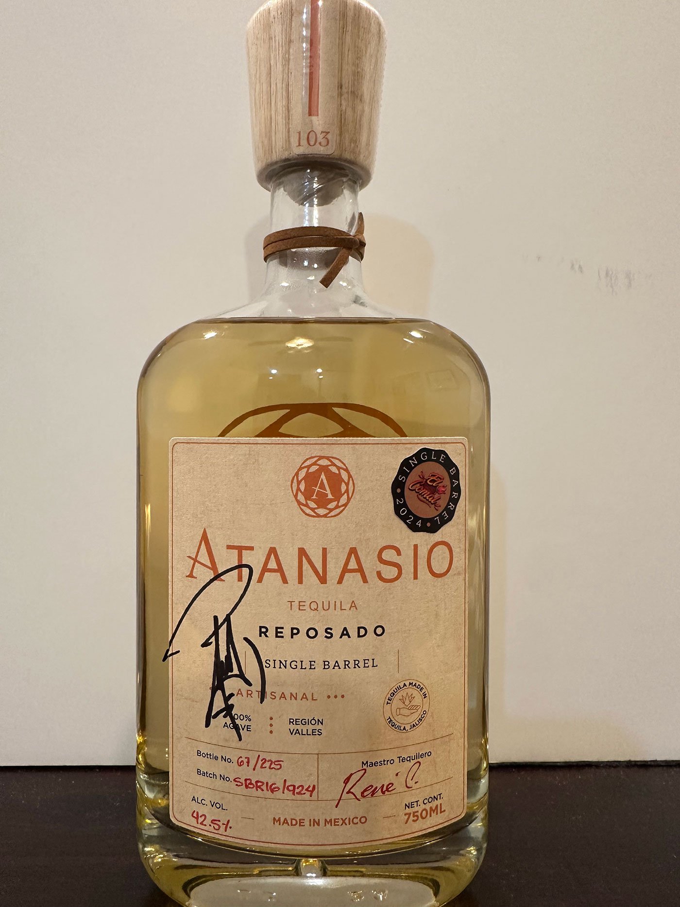 Atanasio Reposado #67/225