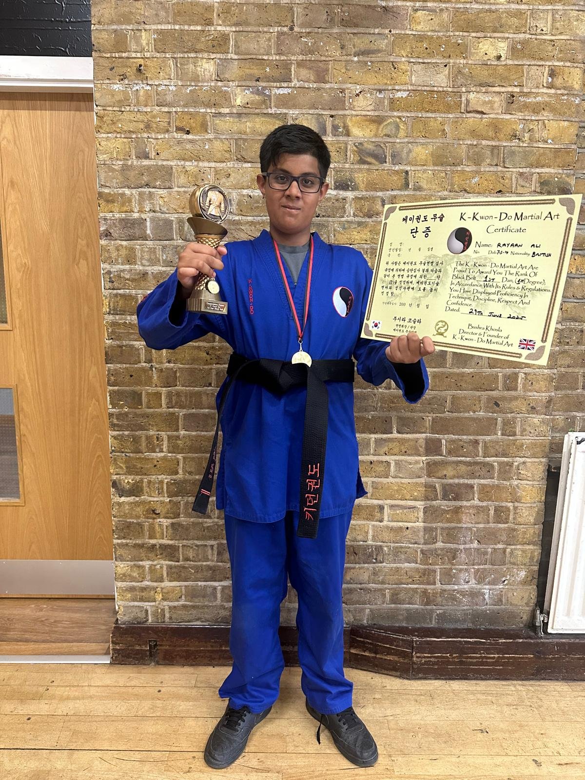 Congratulations Mr Rayaan Ali