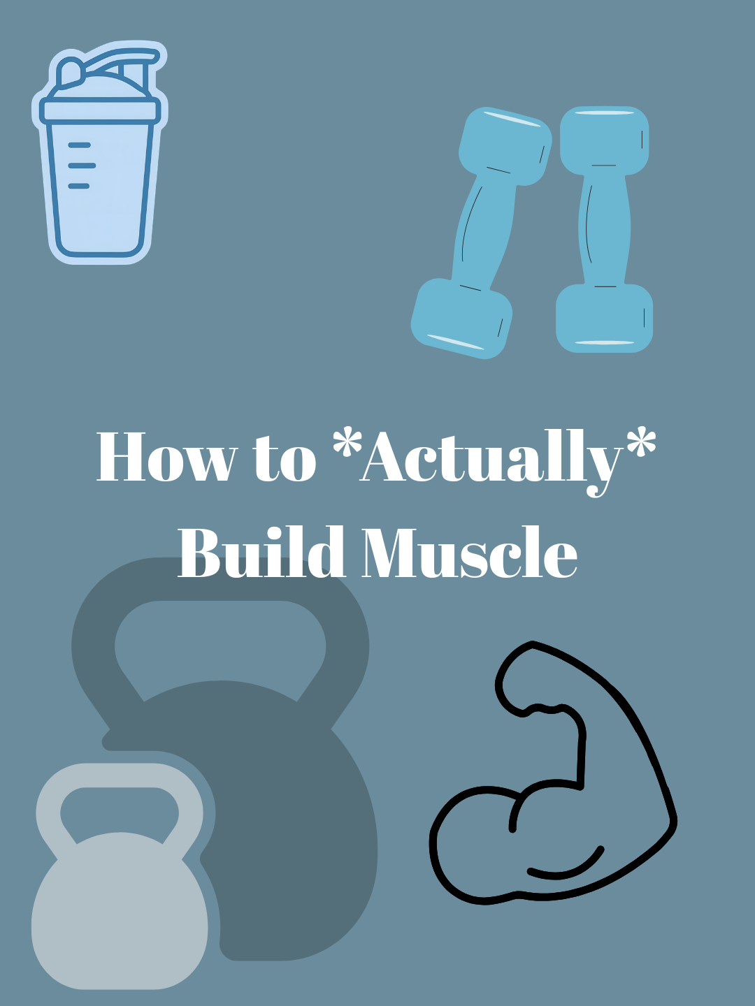 How to Actually Build Muscle
