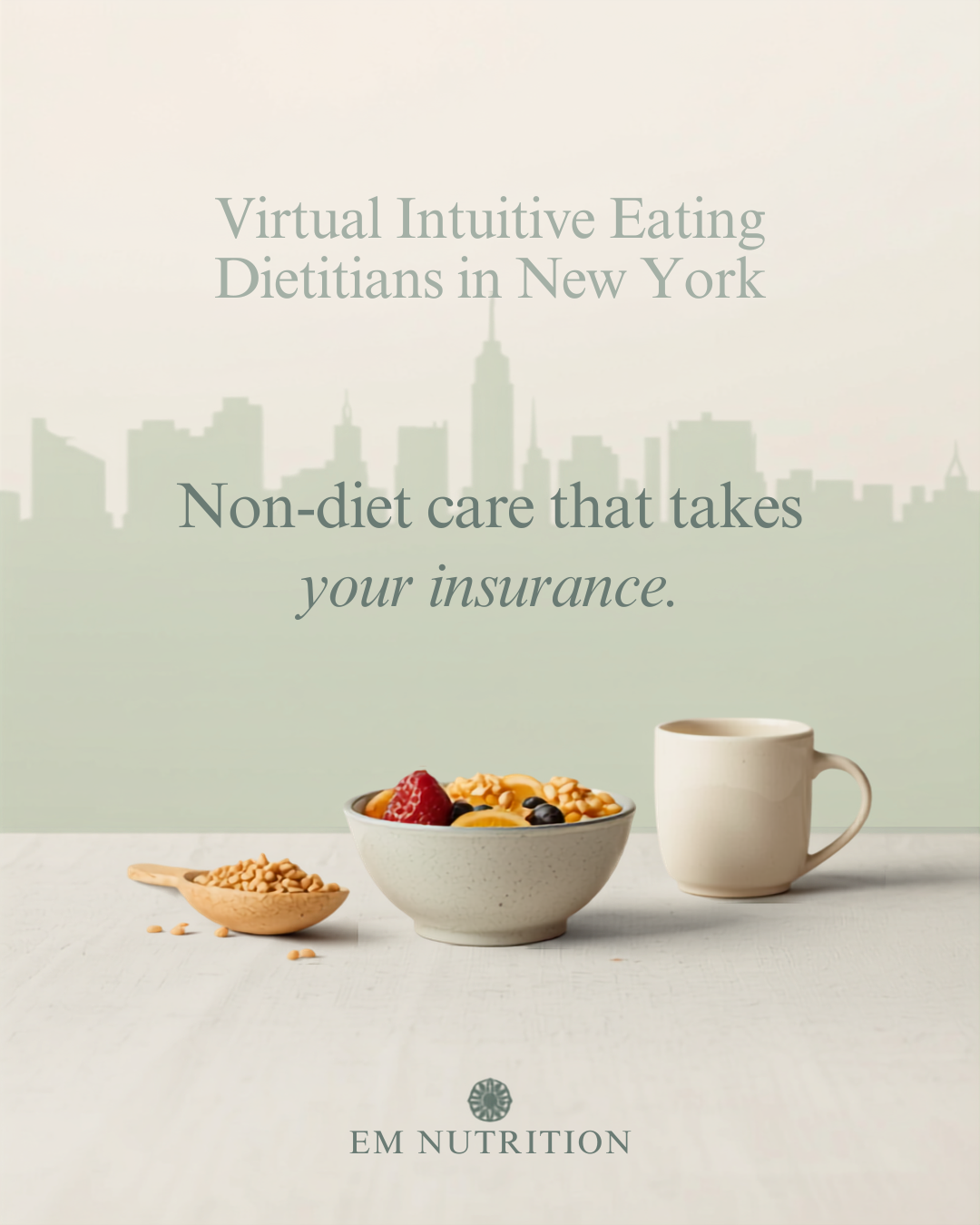 How to Find a Virtual Intuitive Eating Dietitian in New York (That Actually Takes Your Insurance)