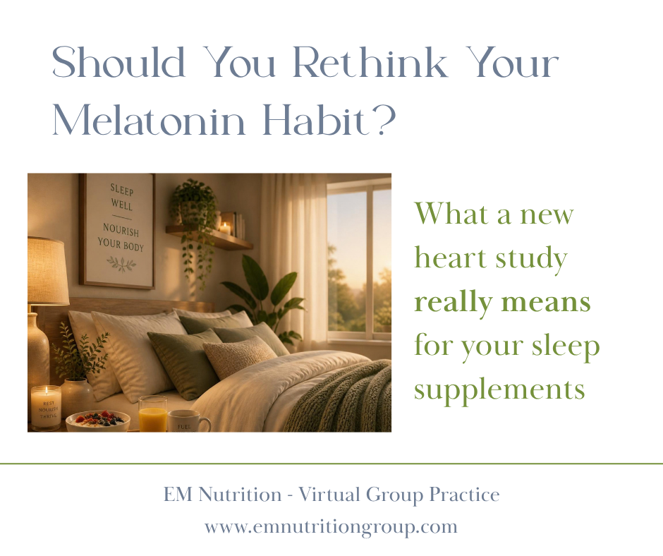 Should You Rethink Your Melatonin Habit? What a New Heart Study Really Means