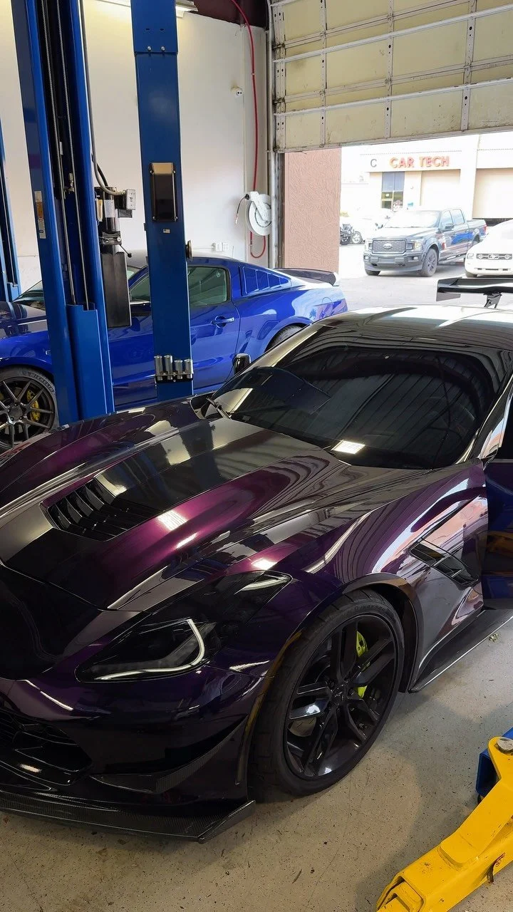 speechless
•
•
•
The new owner of this Stingray brought it back to us for a quick tune and skirt removal. We can’t wait to get this thing on the Dyno! Bunch of ideas for this one in the works, let us know what you think! And s