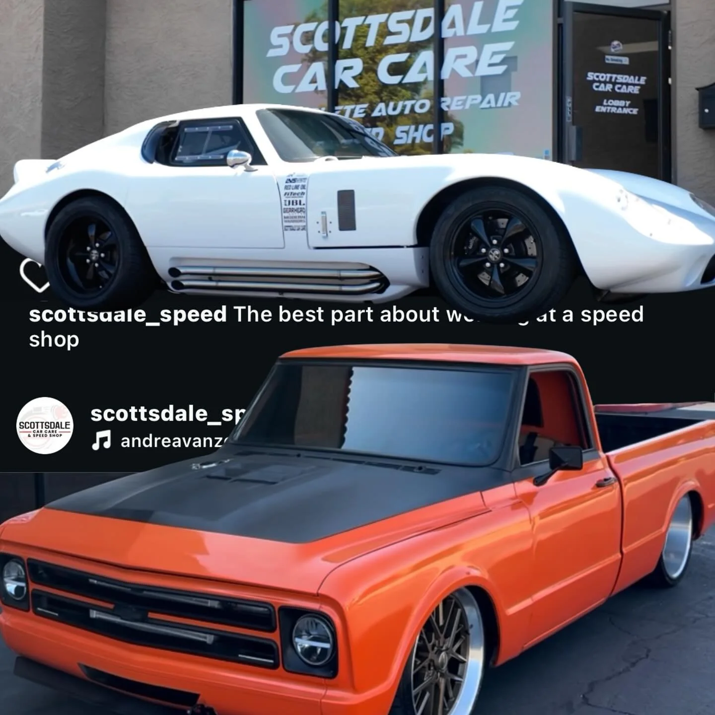 You&rsquo;re one-stop auto &amp; speed shop

Scottsdale Car Care &amp; Speed Shop has the solutions to all your car&rsquo;s problems! And even for the problems that haven&rsquo;t happened yet! Proper maintenance and repairs increase your vehicle&rsqu