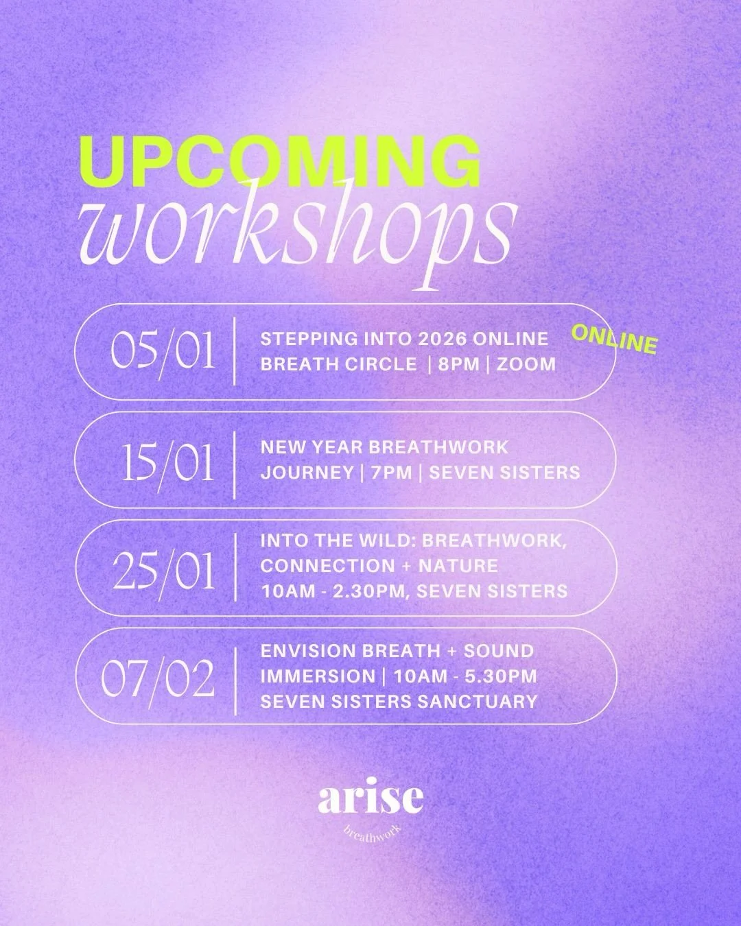 Happy New Year! 🌞 
(bit late 😅) 

Hope you&rsquo;re easing yourself gently into 2026. Jan can come with soooo much pressure to rush, plan &amp; set resolutions. B U T we&rsquo;re still in winter. Nature is hibernating, &amp; it&rsquo;s ok to take i