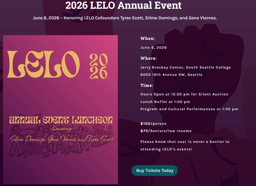 Legacy of Equality, Leadership & Organizing (LELO) annual event and luncheon