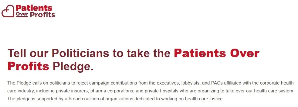 Patients over Profits - State Launch with National Nurses United