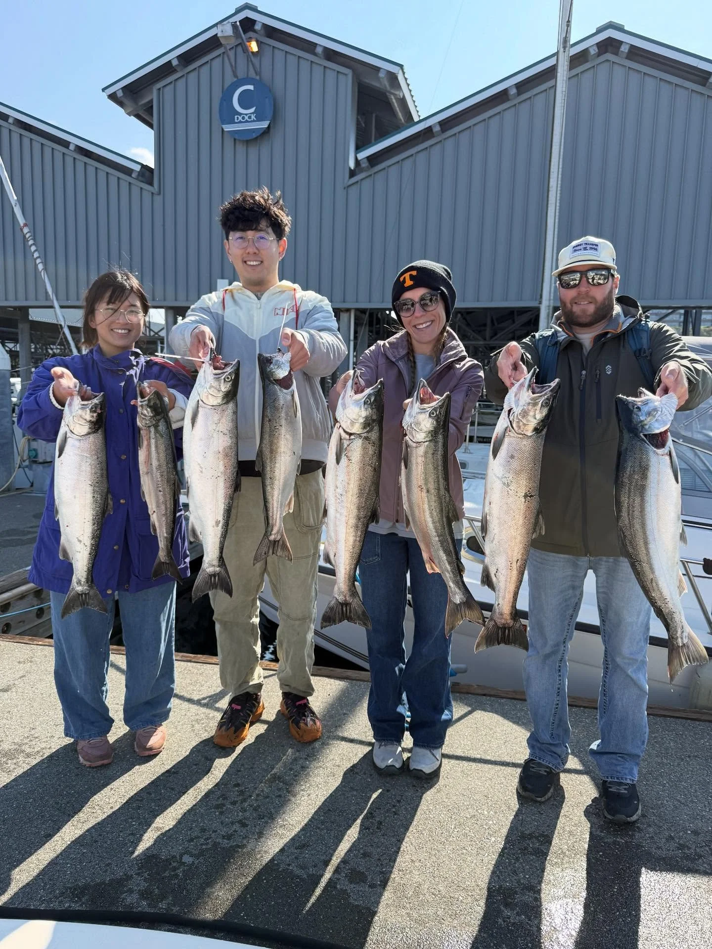Coho are hitting hard and running big right now! Mooching is on fire! feel every bite, fight, and reel &rsquo;em in yourself. 🔥🐟

#tenguway  #fishing #washingtonstatefishing #saltlife #herring  #gloomis #simms #simmsfishing #gamakatsu #yetifishing 