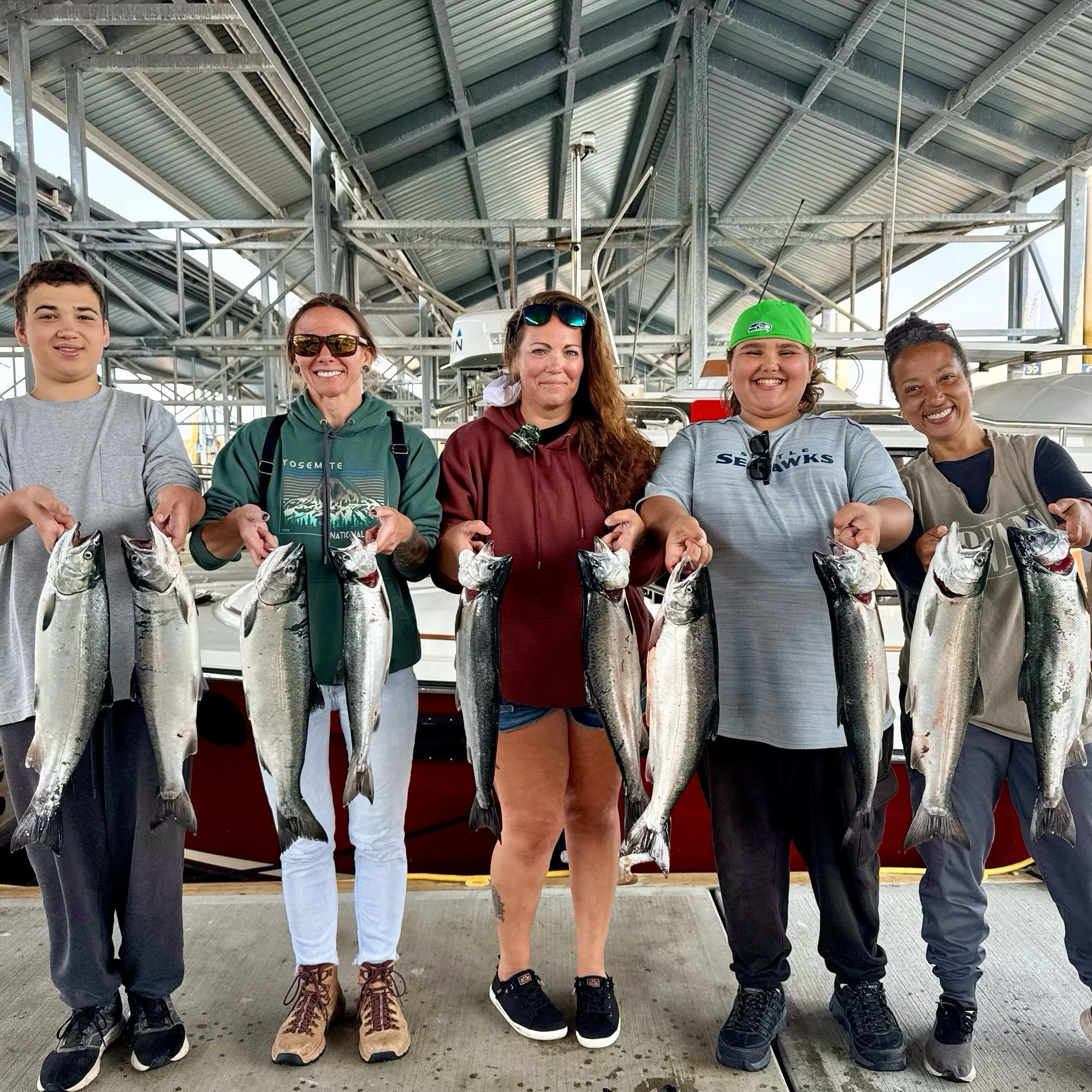 Some trips mean a little more than others.

We had the privilege of taking our dear friend Johnny&rsquo;s wife, sisters and boys out for a day of salmon fishing. We caught our limits, but what made this trip truly special was honoring Johnny by sprea