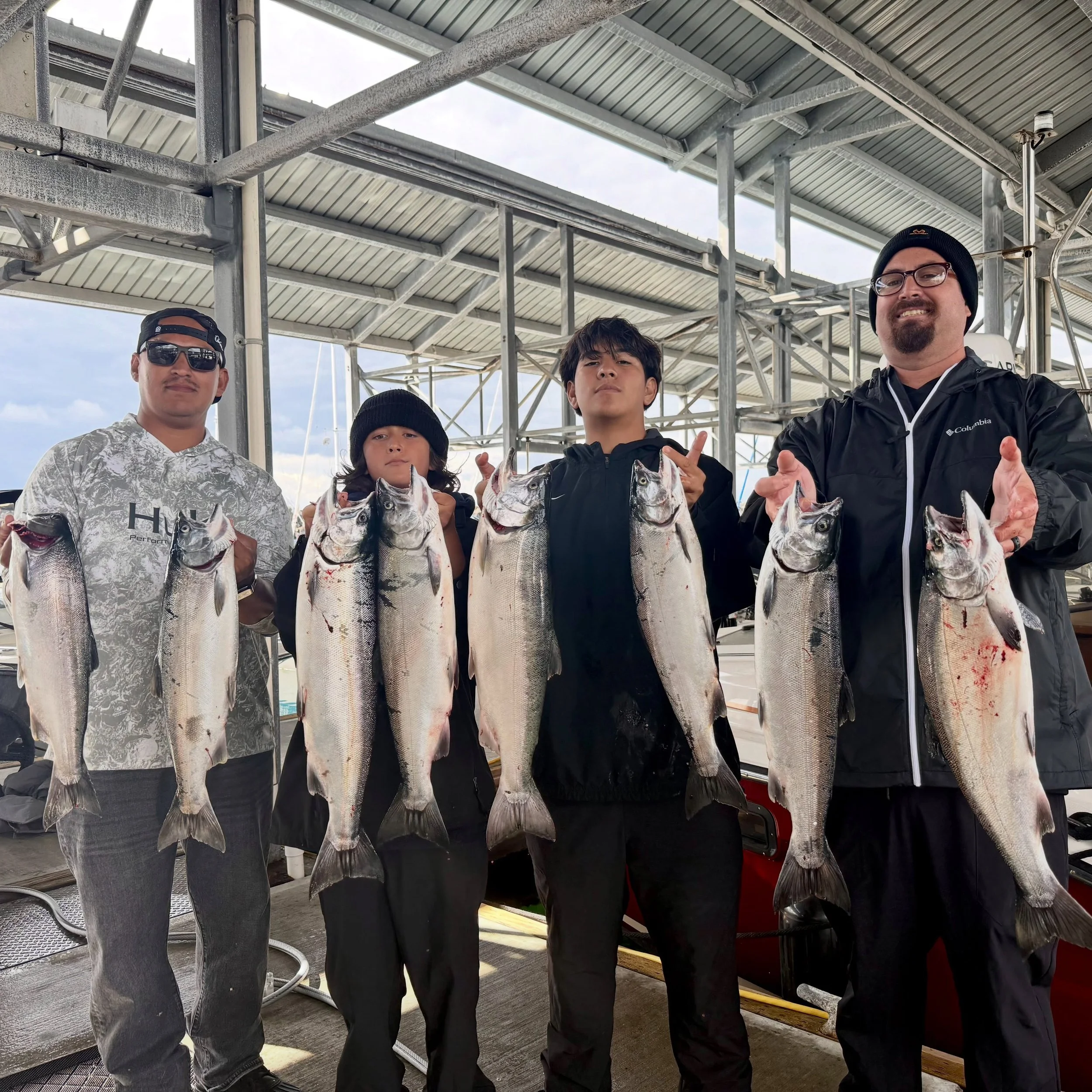 October has been keeping summer alive with all this sunshine in Seattle! The boys took advantage of the beautiful weather and brought home full limits! Nothing like a little family fishing fun on Puget Sound! 

#seattlefishing #pugetsoundfishing #sal
