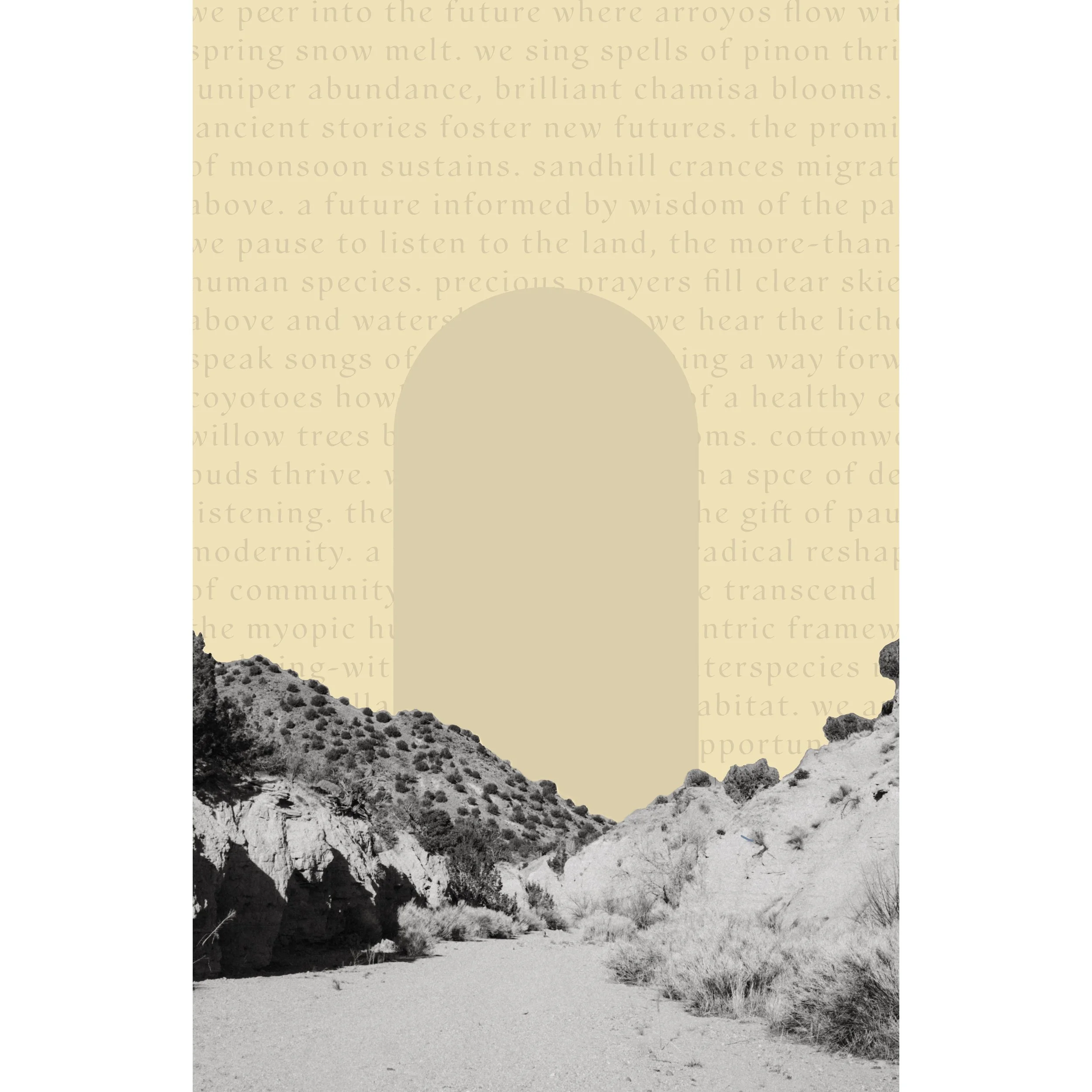 'portal of possibility' by chelsea call, visual contribution to into the unknown together