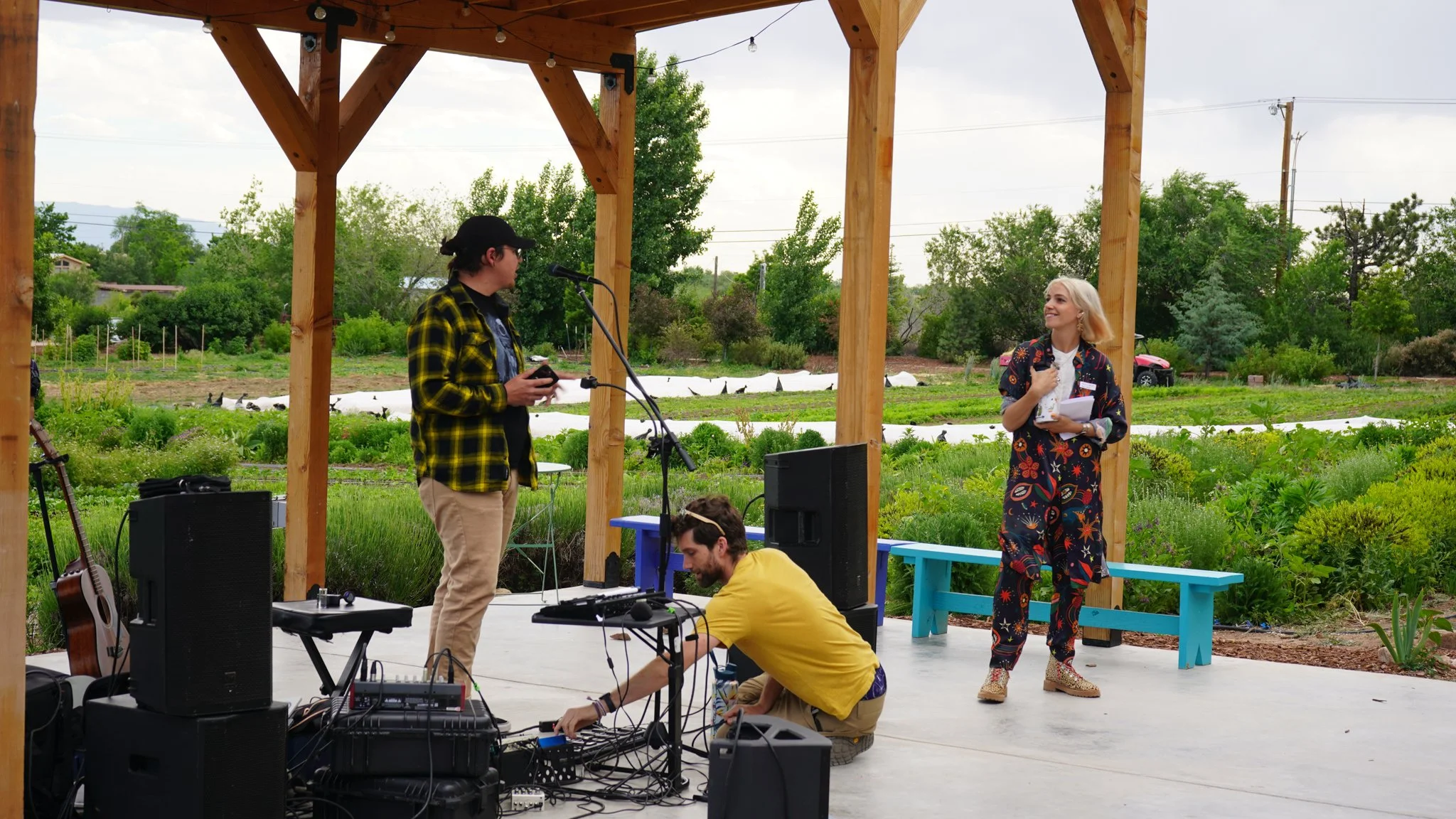 teo montoya, contributor, speaking at the book release