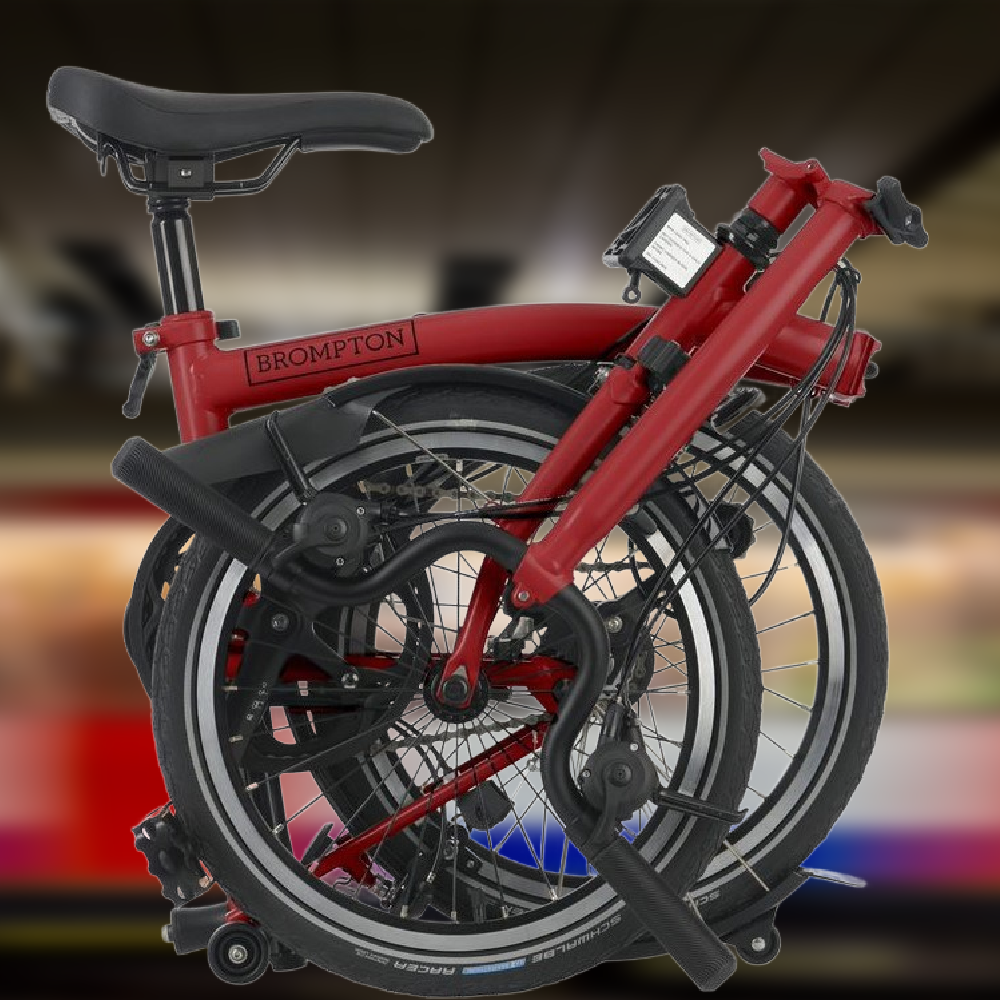 Brompton m6l folding bike black online