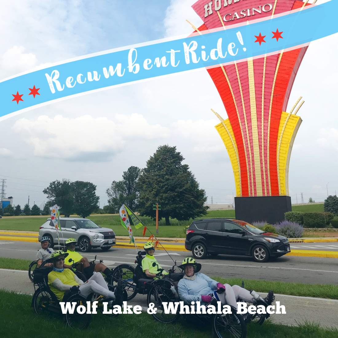 Recumbent Ride Wolf Lake / Whihala Beach
