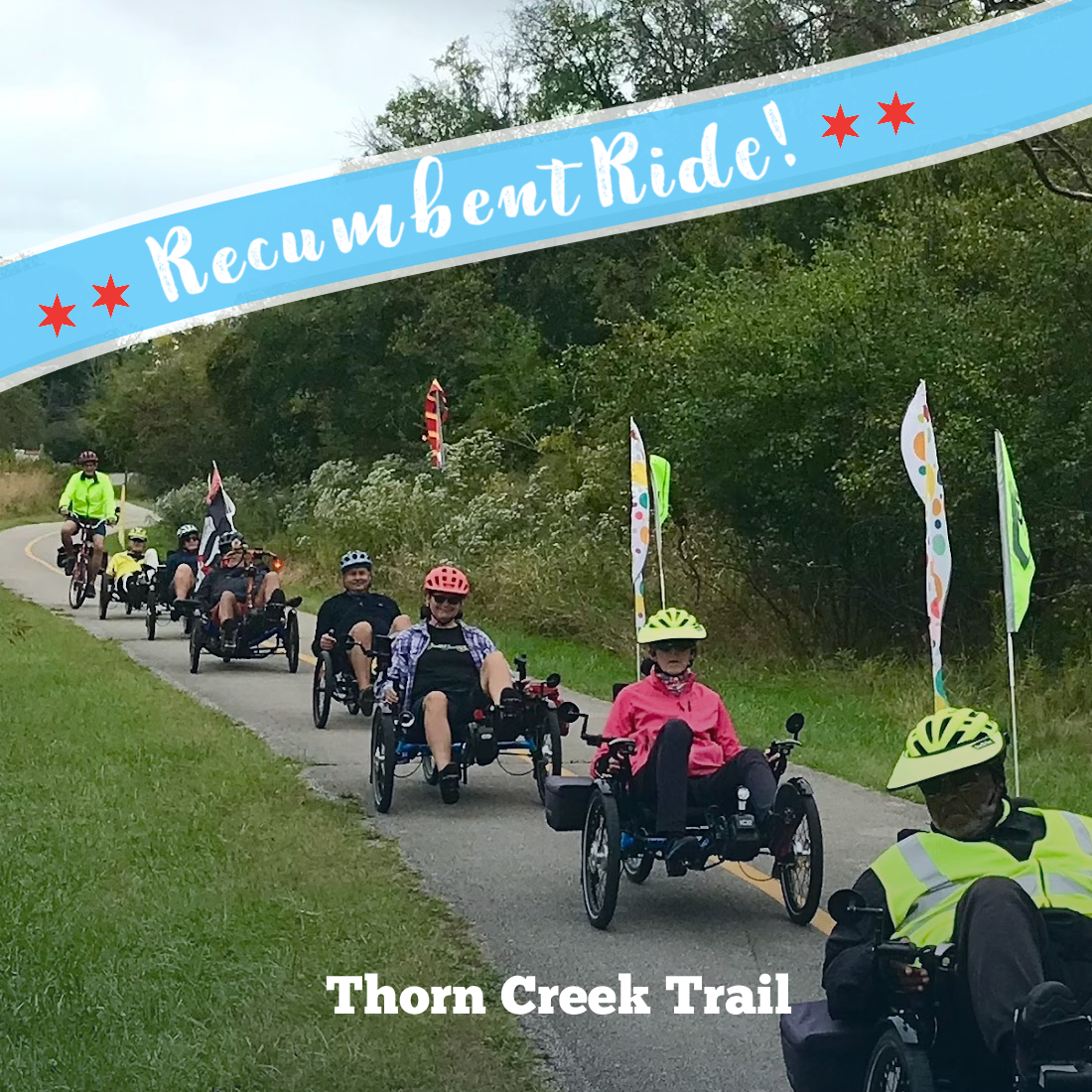 Recumbent Ride Thorn Creek Trail