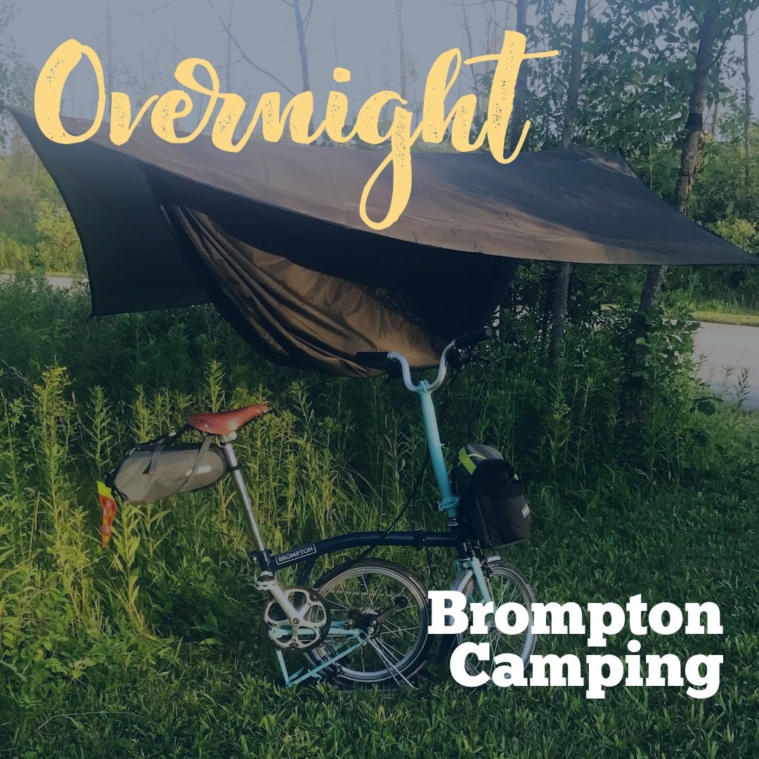 Brompton Camping Trip to Indiana Dunes