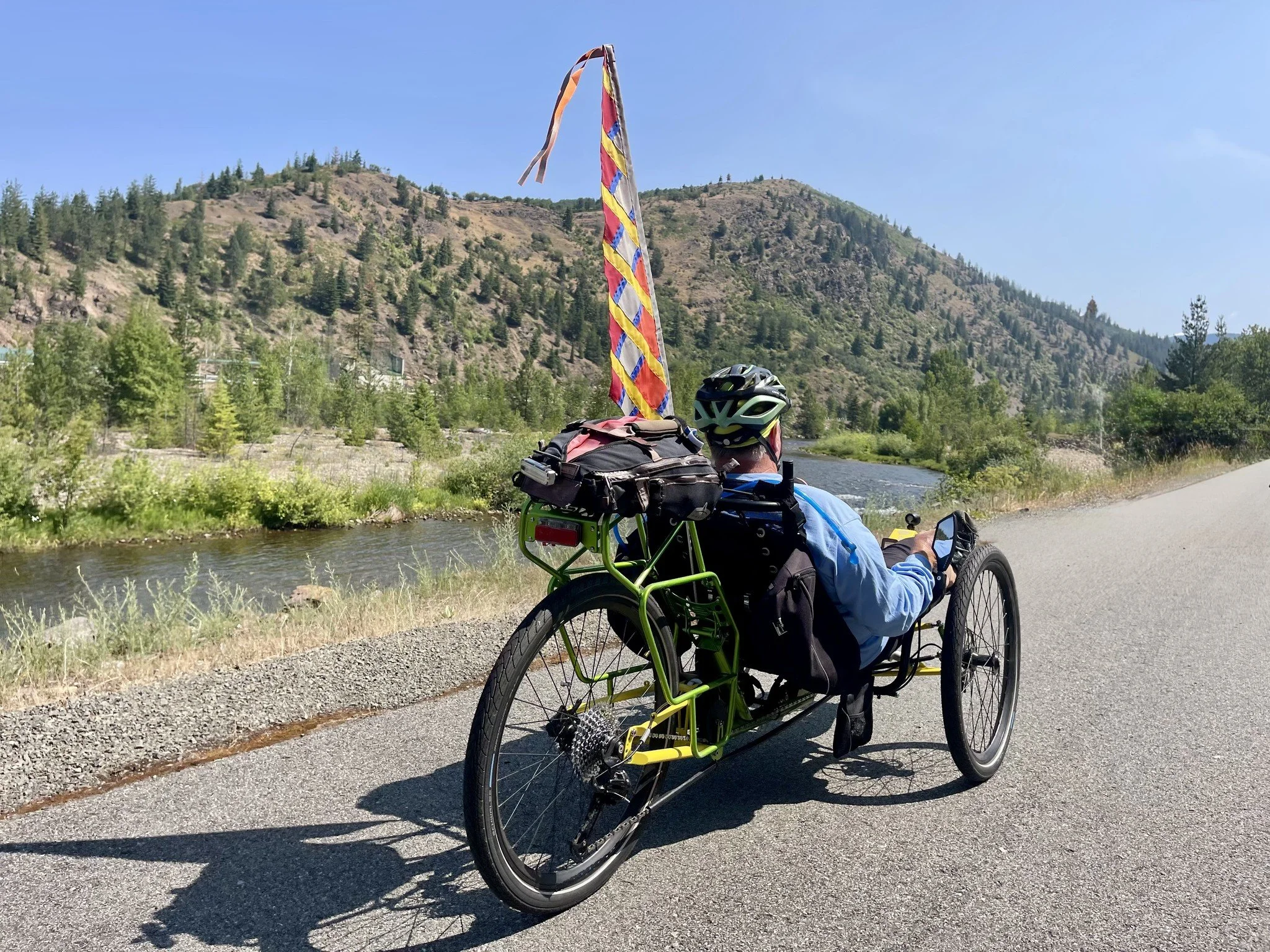 Recumbent Retreat: Tatertot, Trail of the Cour d'Alenes, ID