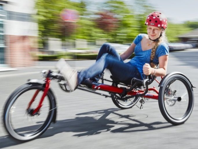 Adult recumbent trike - TRIGO UP - Hase Bikes
