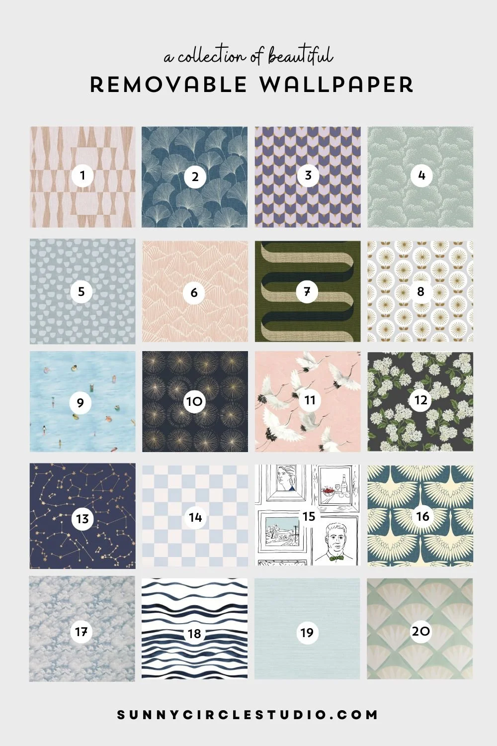 A Big Ol' Roundup of Removable Wallpaper 