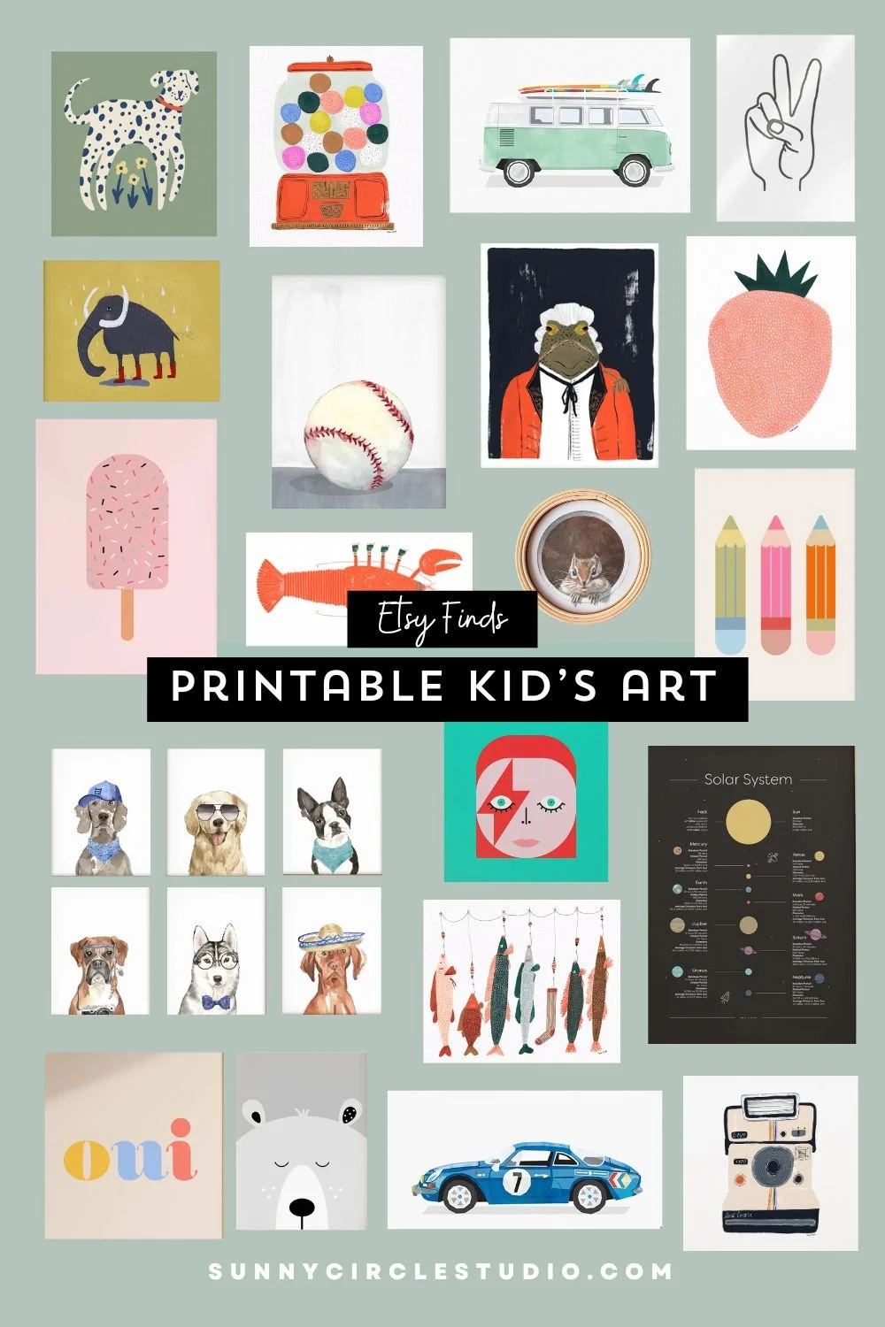 Etsy Finds: A Roundup Of Awesome Printable Art For Kid's