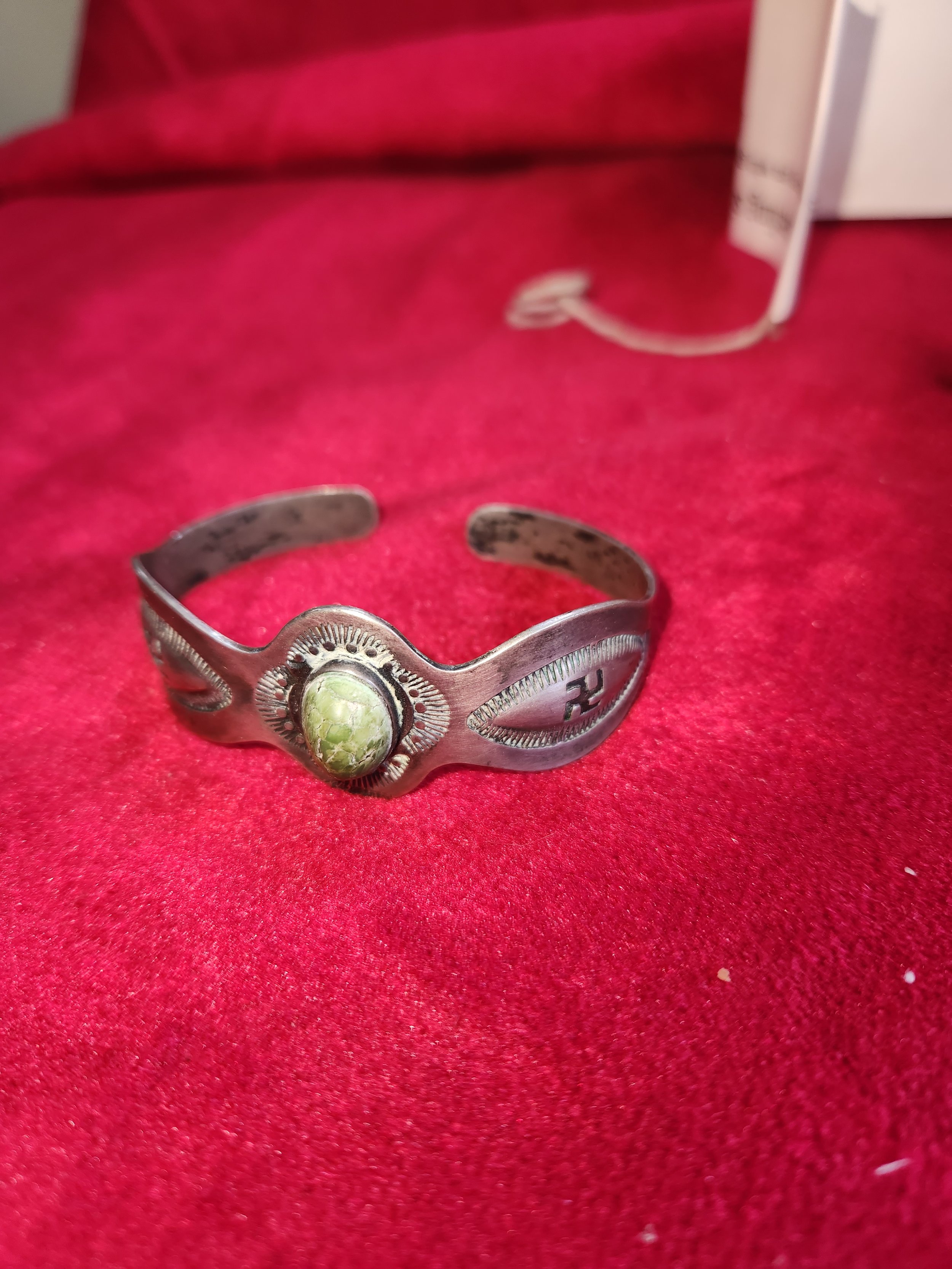 petite Navaho silver bracelet