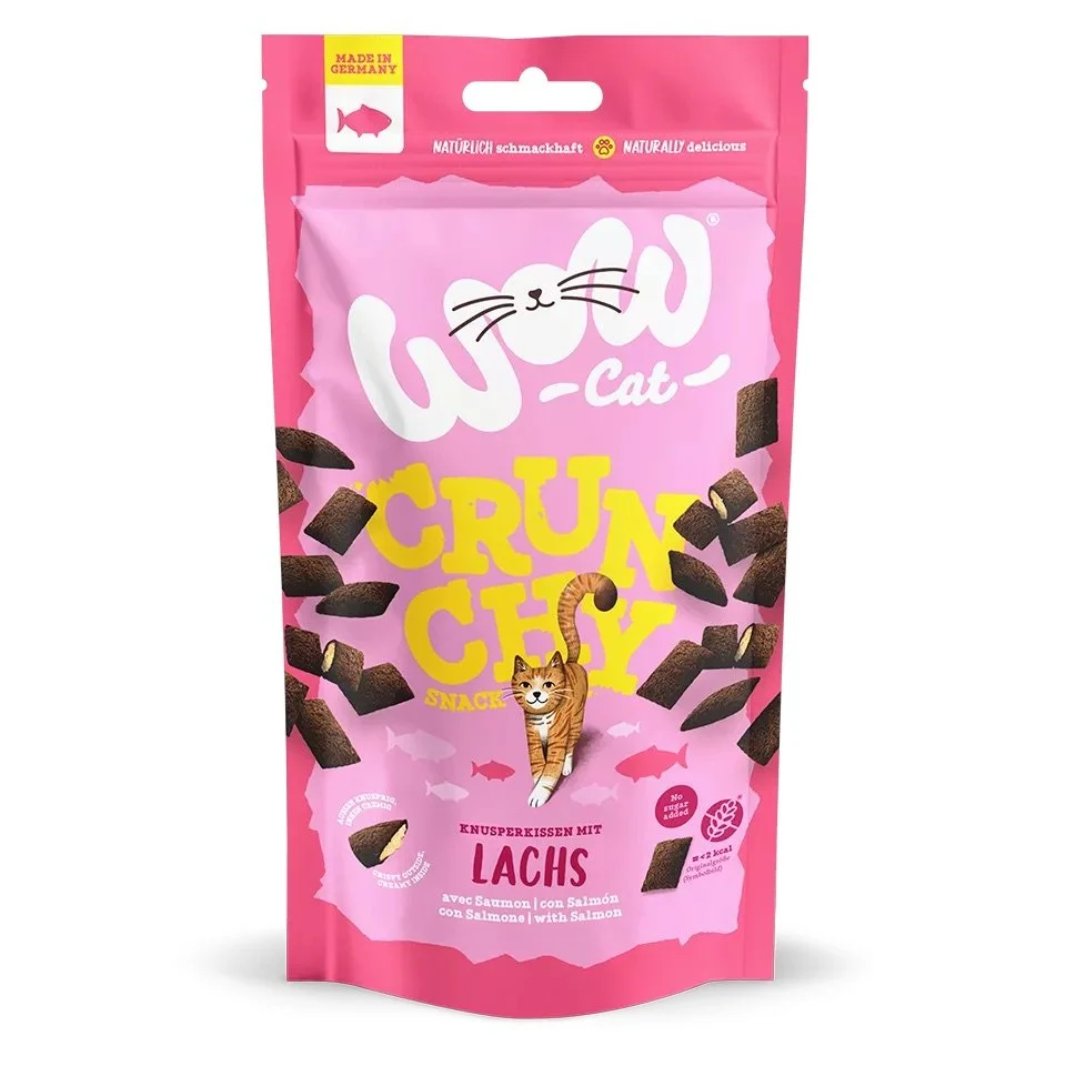 WOW CAT - Crunchy snack (saumon)
