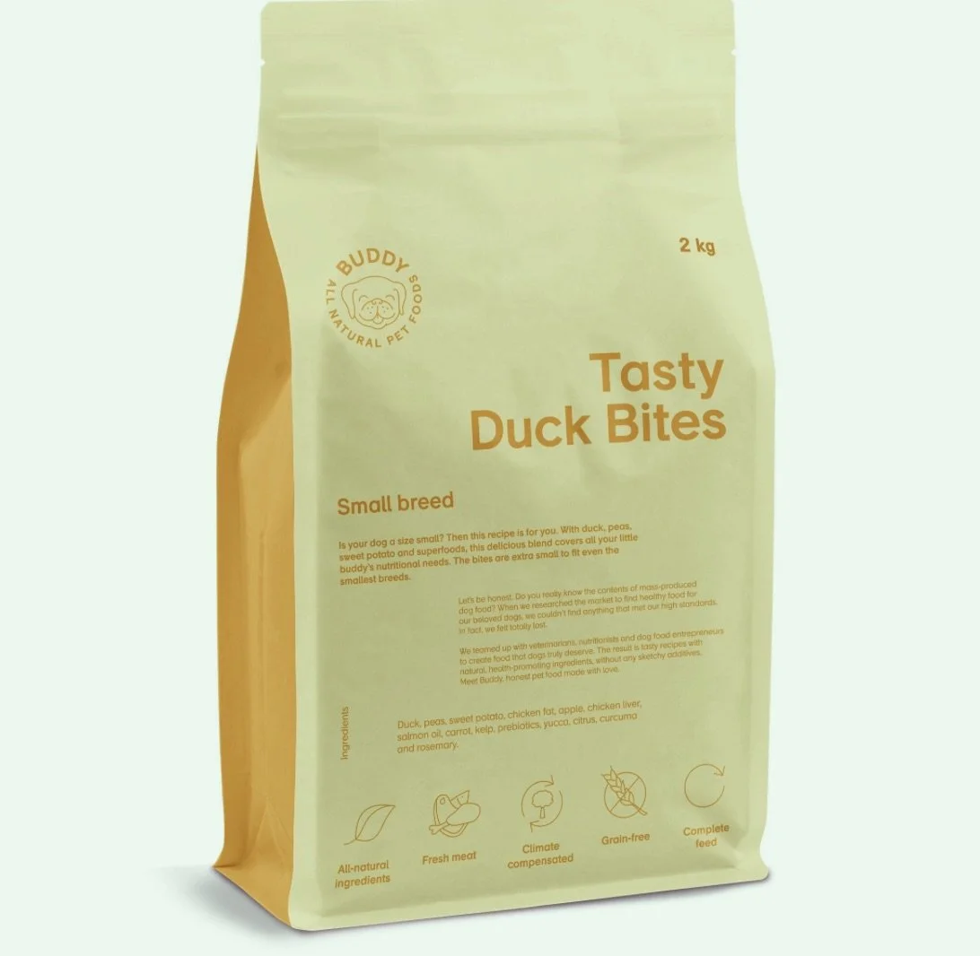 BUDDY PET FOODS - Croquettes TASTY DUCK BITES