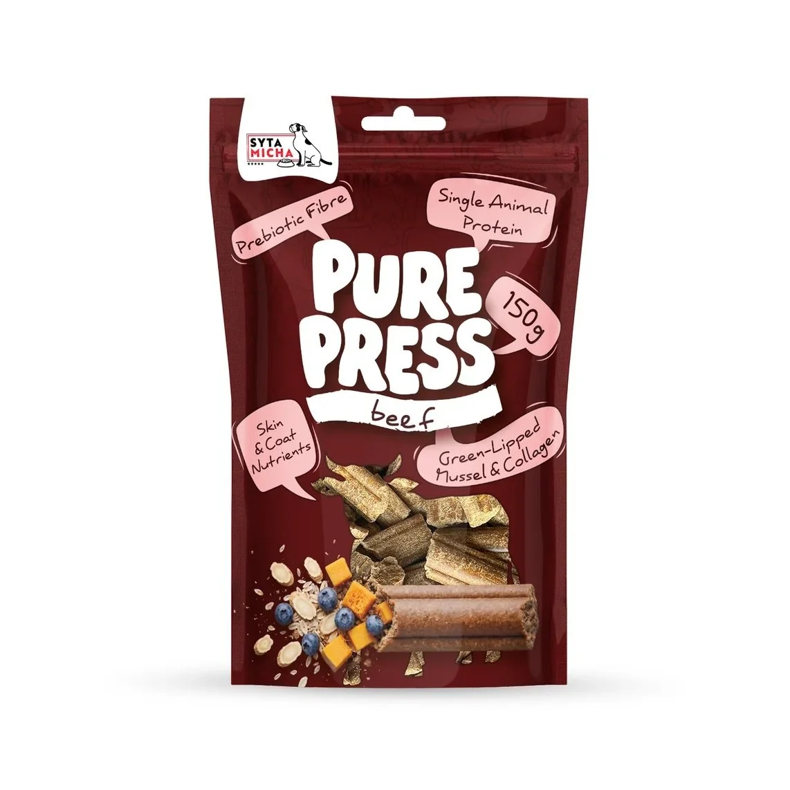 SYTA MICHA - Friandises PURE PRESS au boeuf