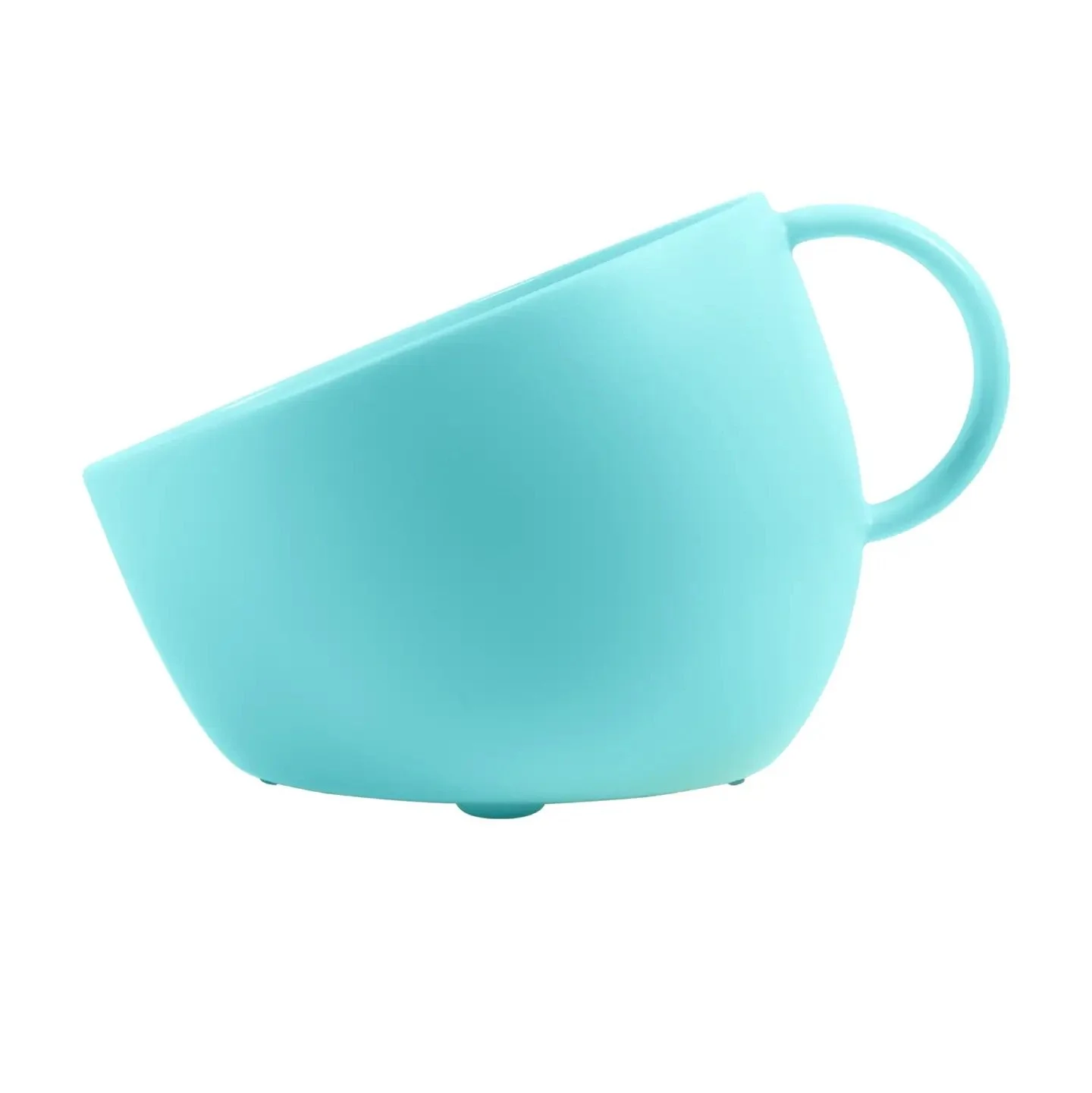 Une gamelle design en plastique recyclé, stable et facile à nettoyer.