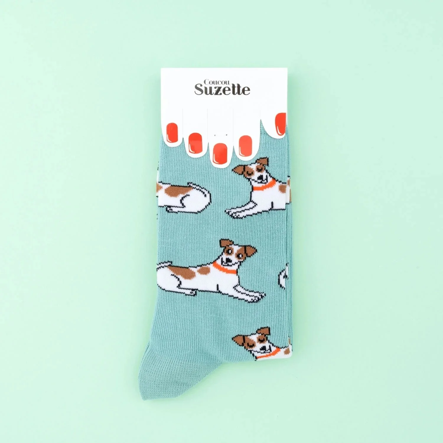 COUCOU SUZETTE - Chaussettes JACK RUSSEL